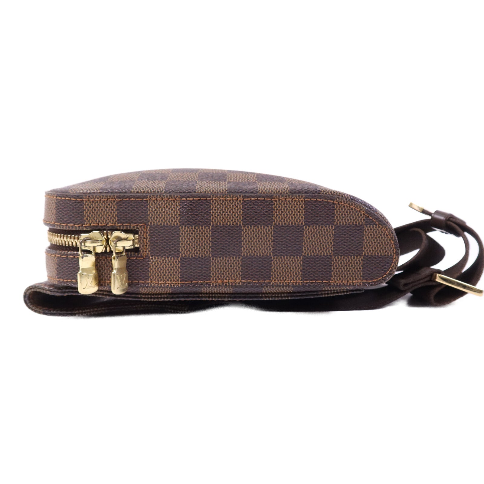 LOUIS VUITTON Damier Geronimos金扣腰包