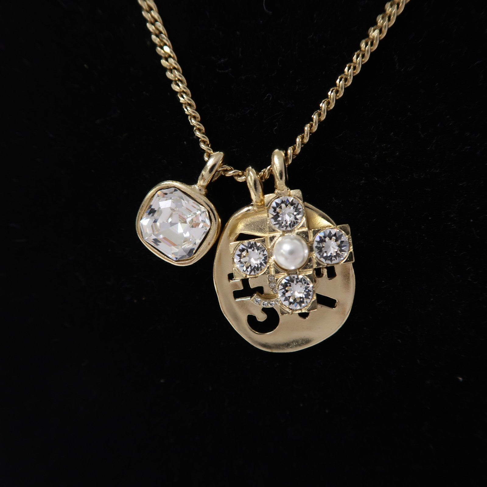 CHANEL 【激減優惠】金屬Neckalce項鍊金色