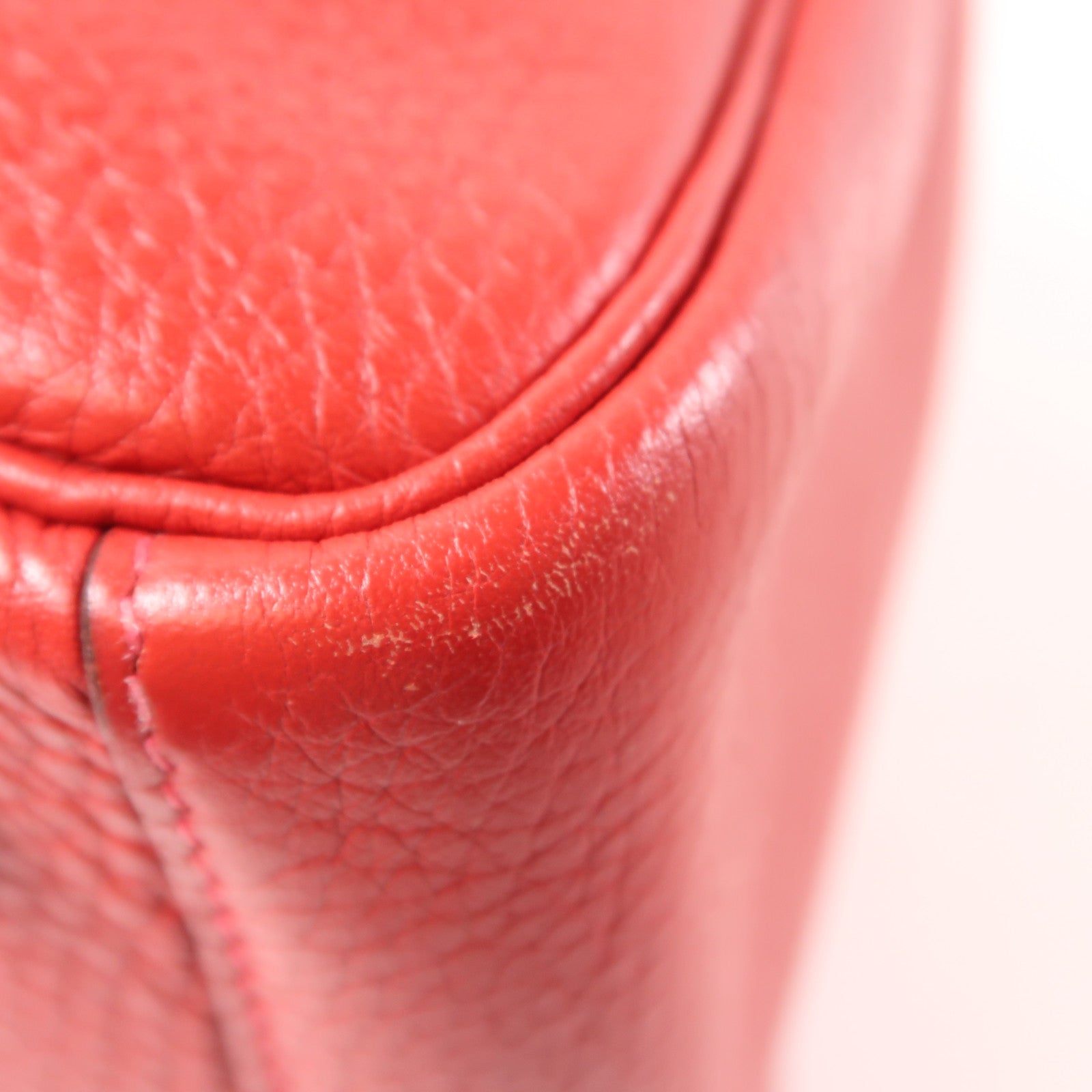 HERMES Clemence皮革Lindy 30銀扣手挽肩背兩用袋Rouge Casaque紅色