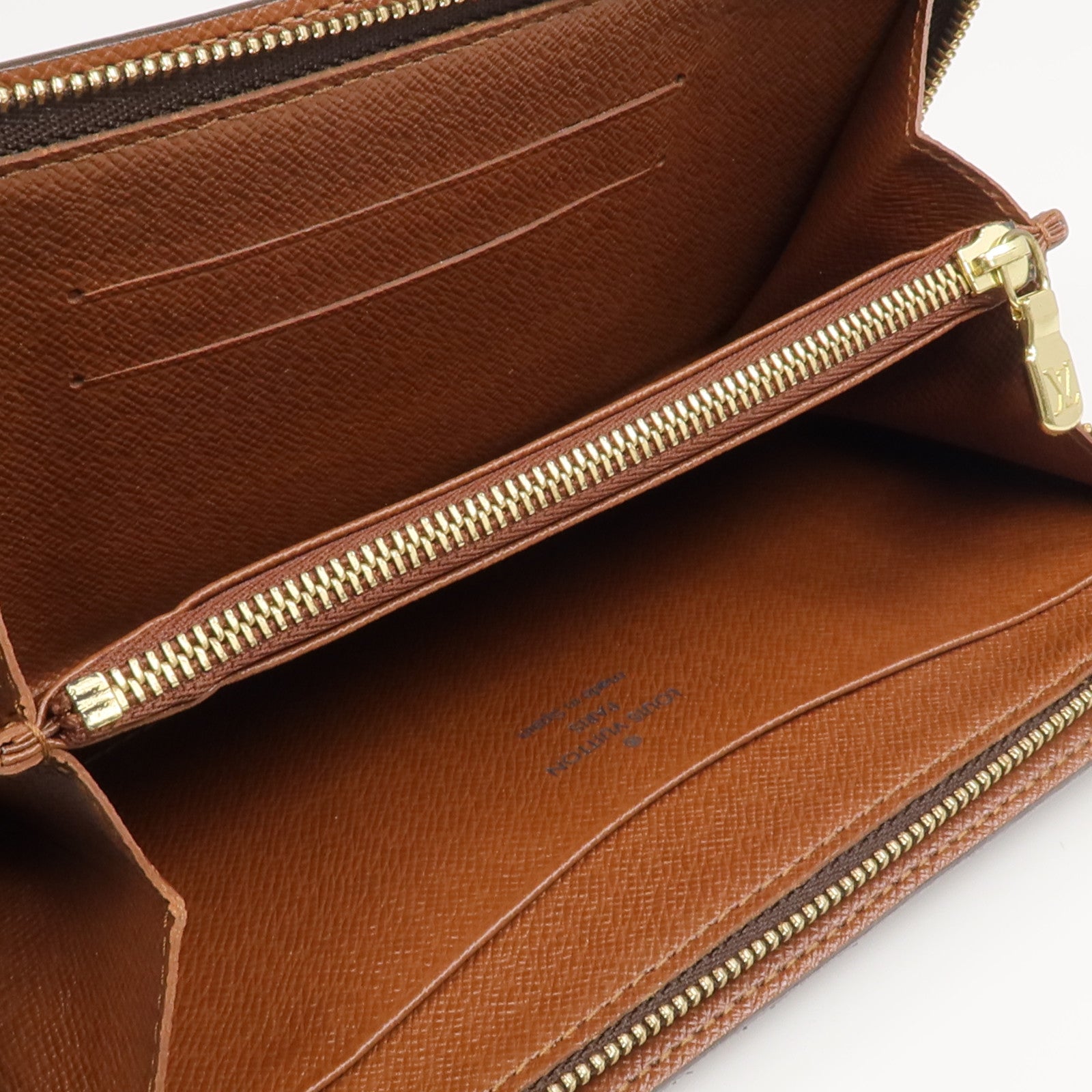 LOUIS VUITTON 【激減優惠】Monogram Porte Monnaie Zip金扣長錢包