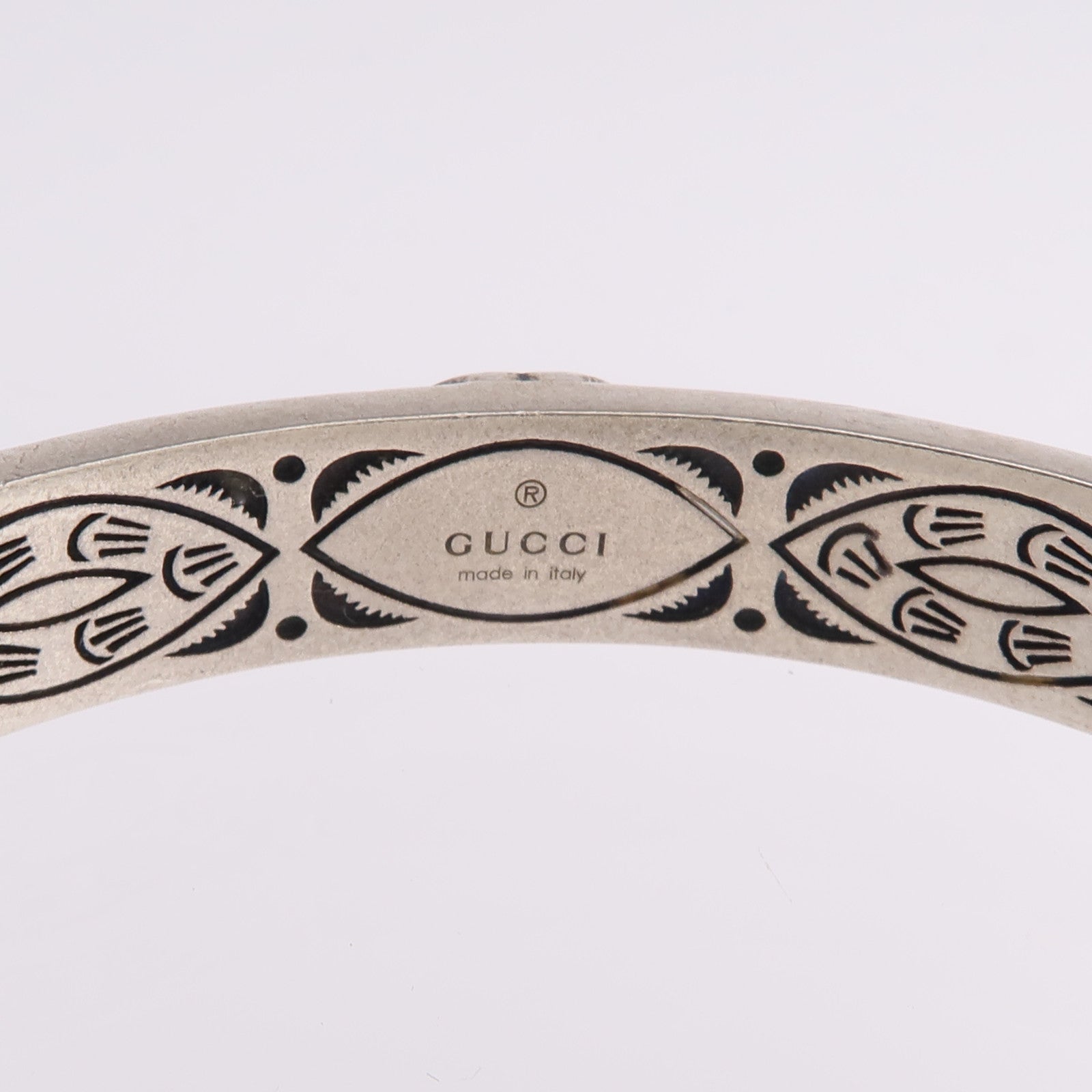 GUCCI 925純銀Interlocking Bracelet手鐲GUCCI#16