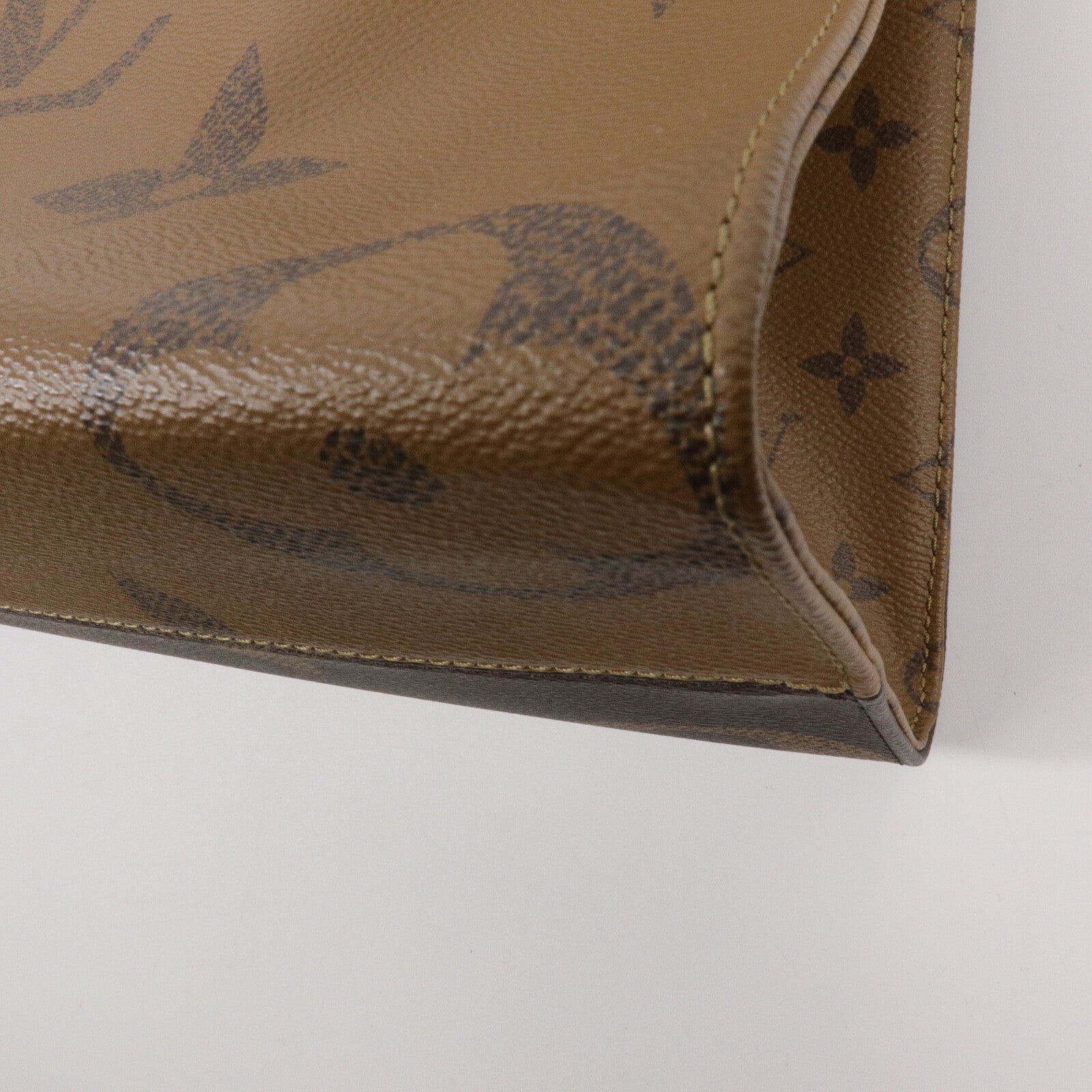 LOUIS VUITTON Monogram Giant On The Go MM手挽肩背兩用袋