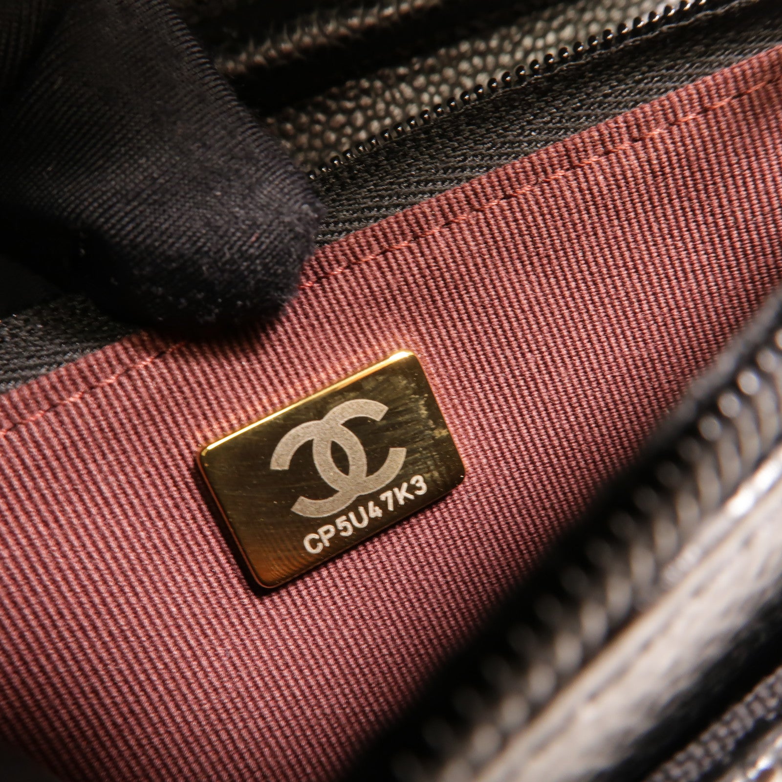 CHANEL 牛皮皮革WOC Wallet On Chain鏈帶肩背袋