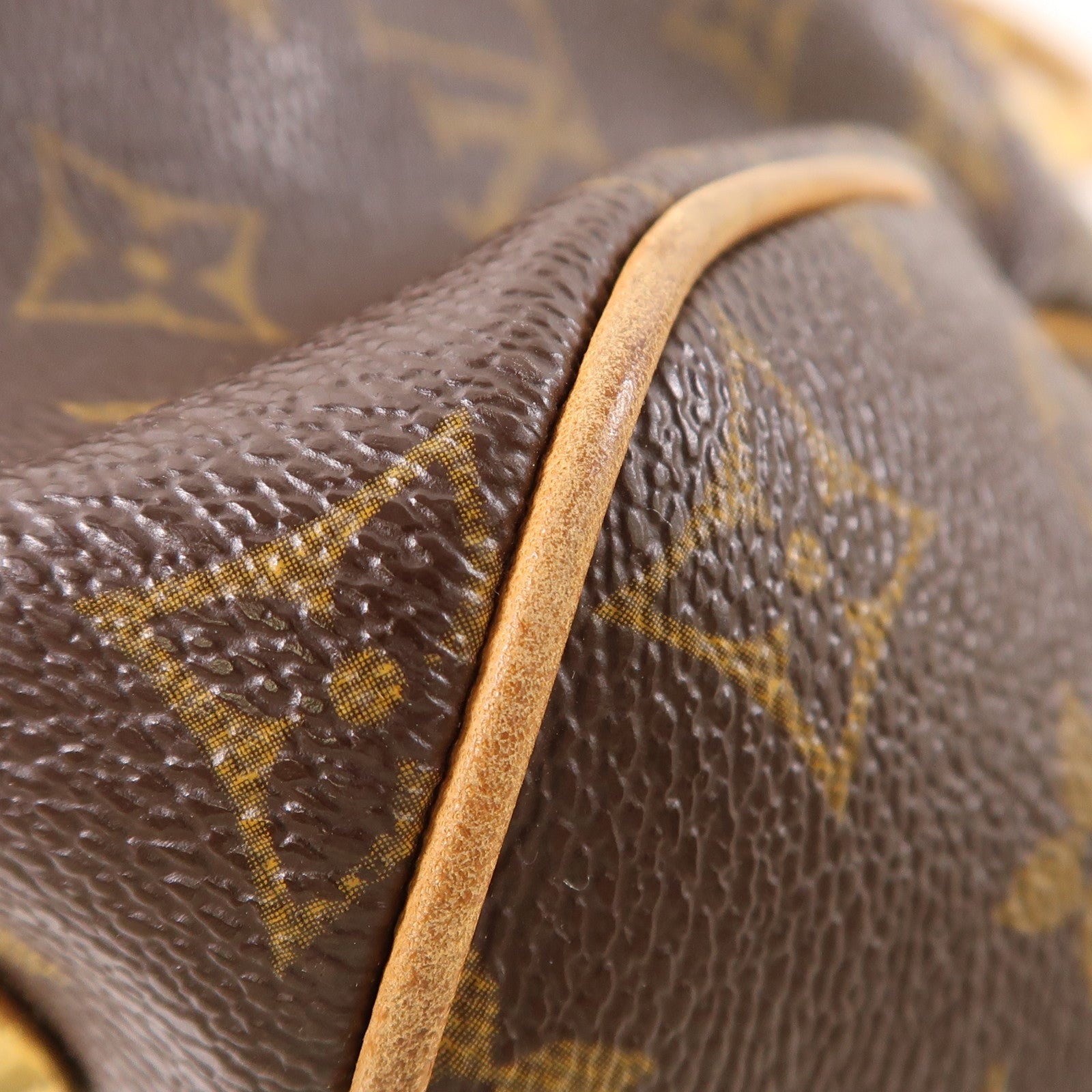 LOUIS VUITTON LV GHW Tivoli GM Shoulder Bag M40144 Monogram Brown