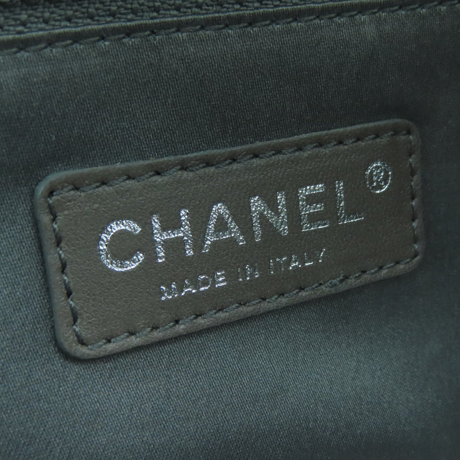 CHANEL rhombic cowhide leather Chain Shoulder Bag silver buckle chain shoulder bag gold