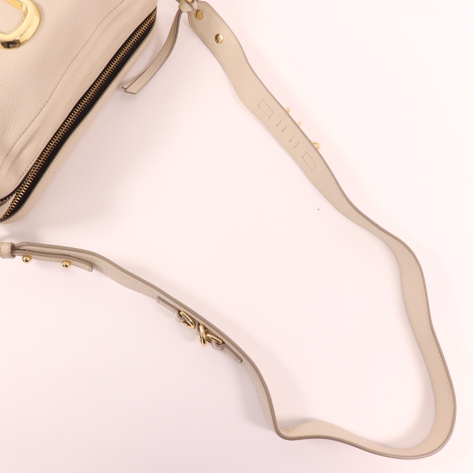 MARC JACOBS 牛皮皮革Shoulder Bag金扣肩背袋