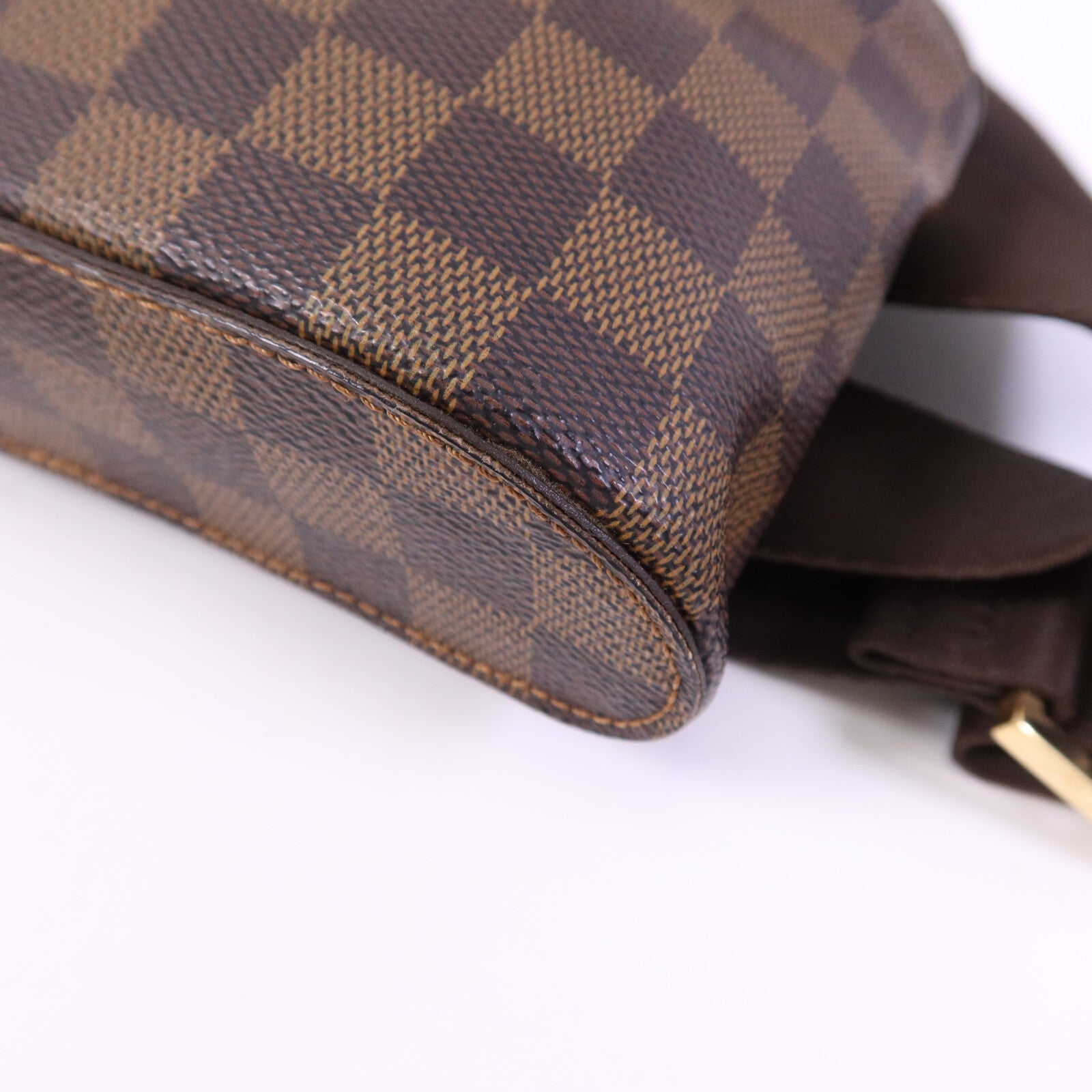 LOUIS VUITTON Damier Geronimos金扣腰包