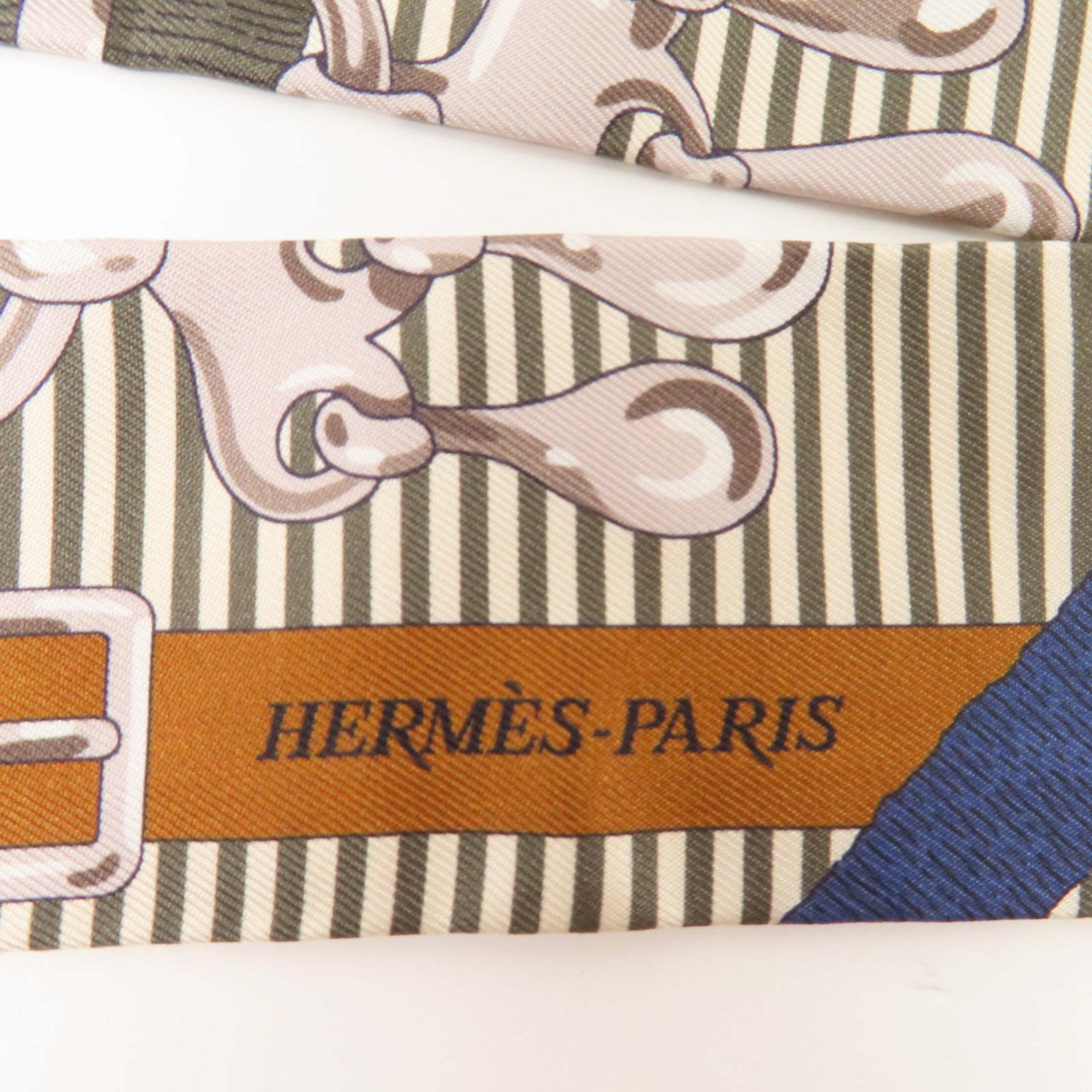 HERMES 絲質Twilly絲巾