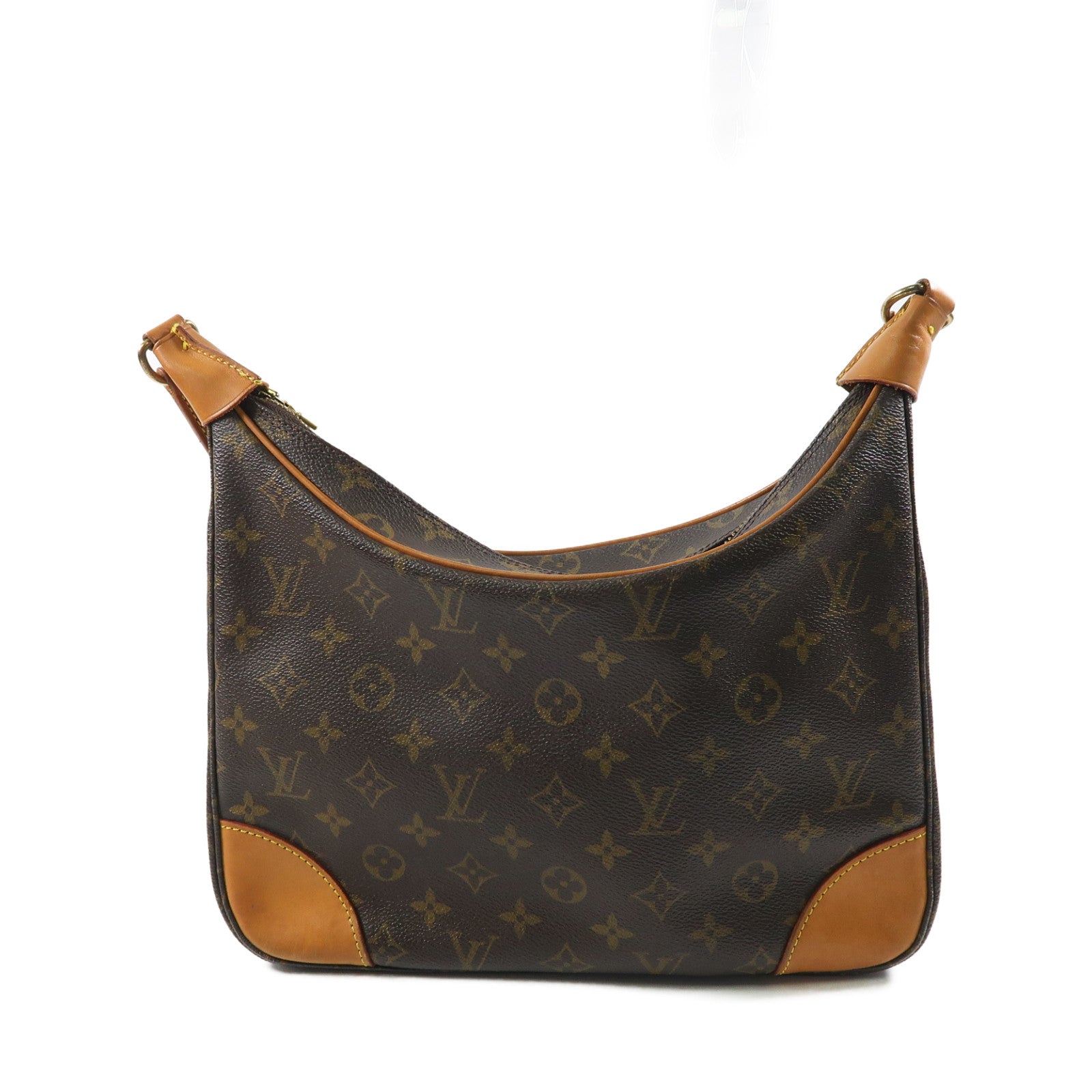 LOUIS VUITTON Monogram Boulogne肩背袋啡色