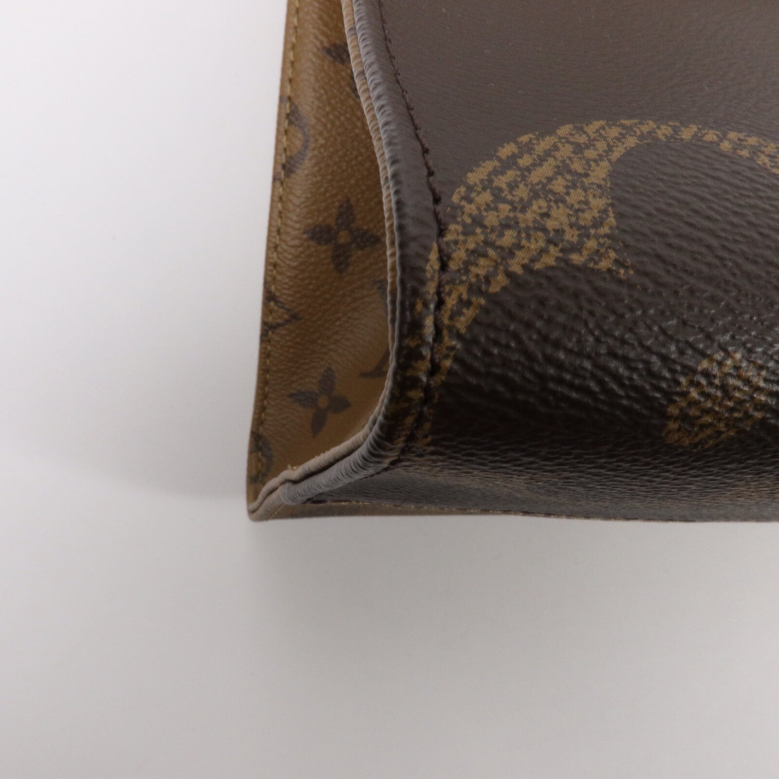 LOUIS VUITTON Monogram Giant On The Go MM手挽肩背兩用袋