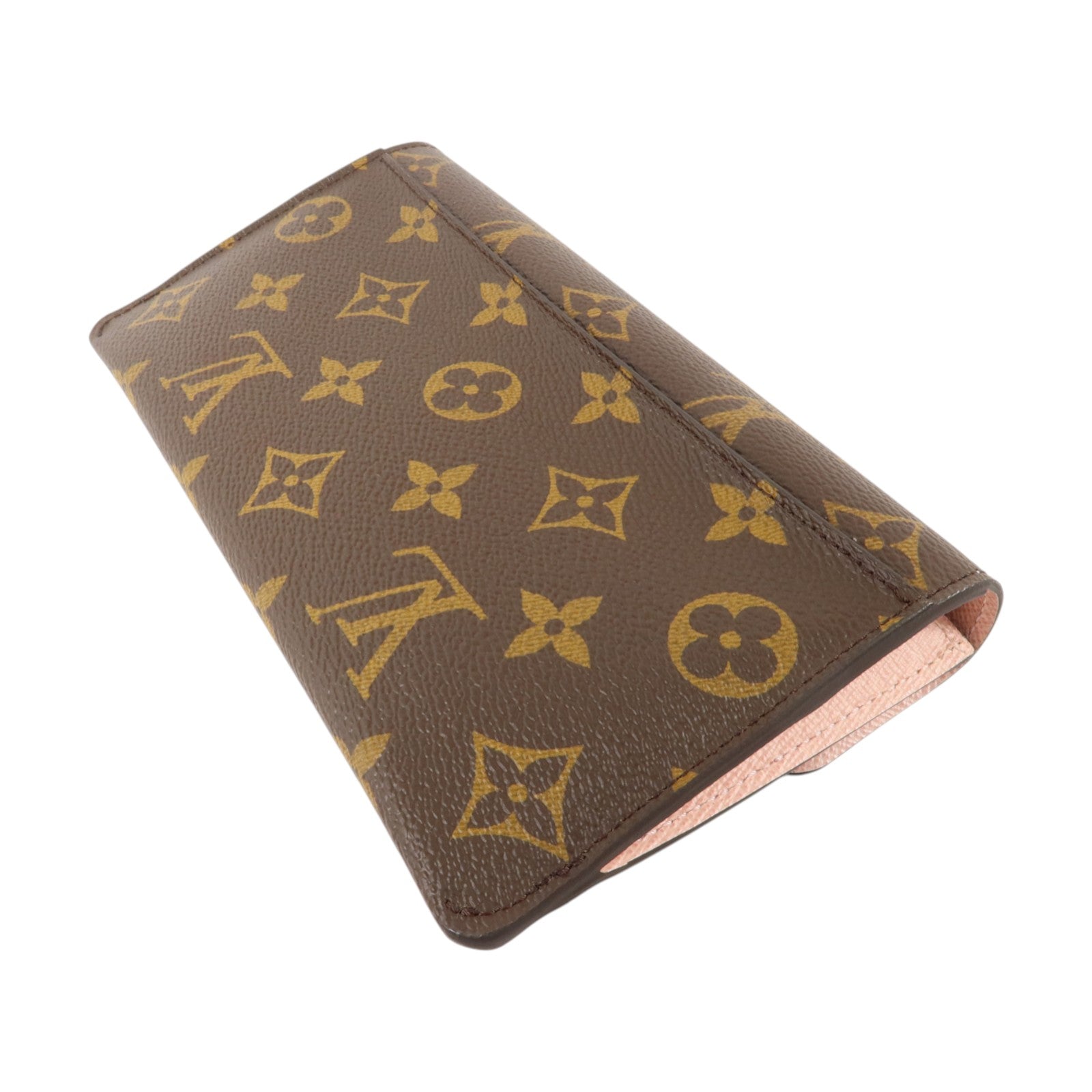 LOUIS VUITTON Monogram Portefeuille Jeanne金扣長錢包