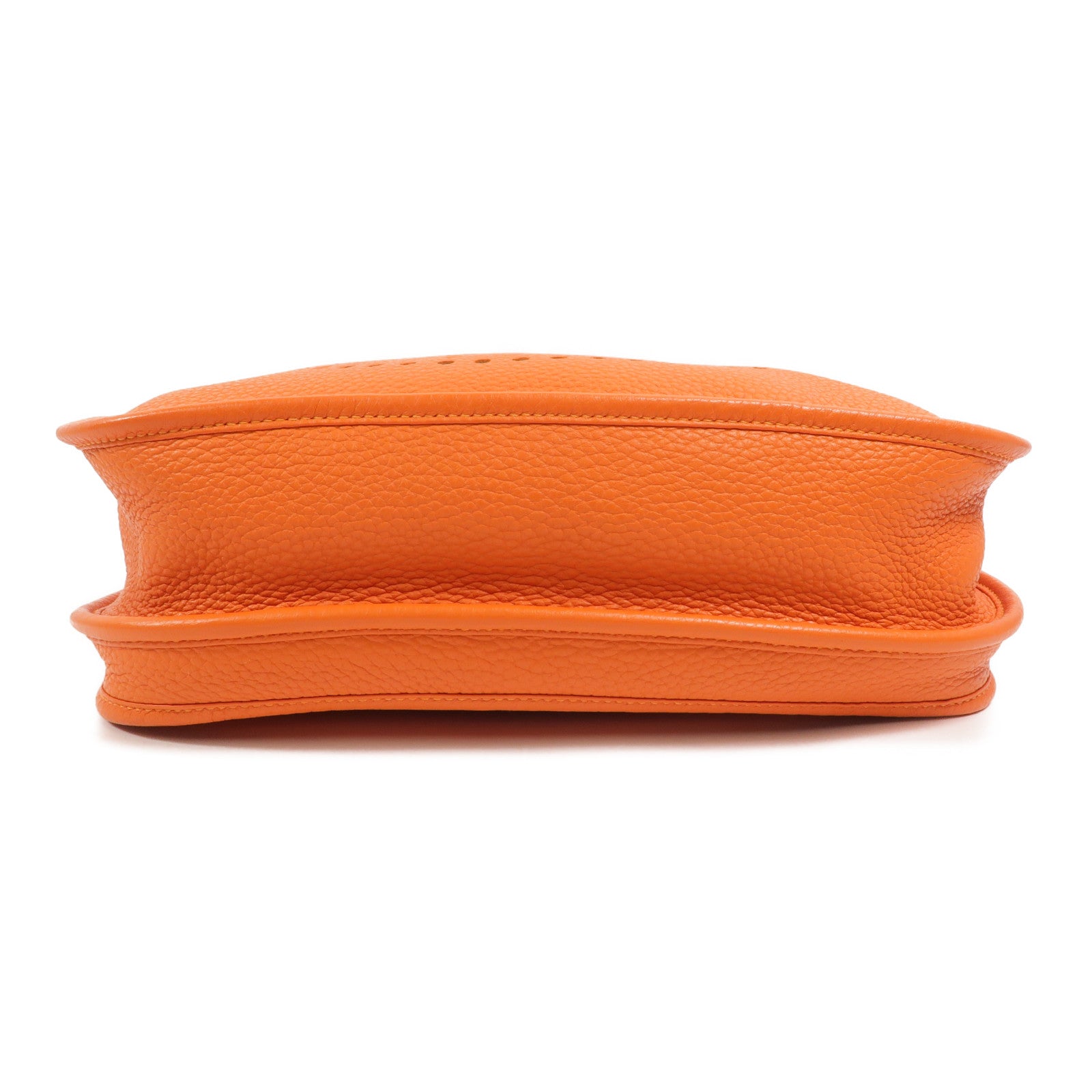 HERMES Clemence皮革Evelyne PM肩背袋Feu