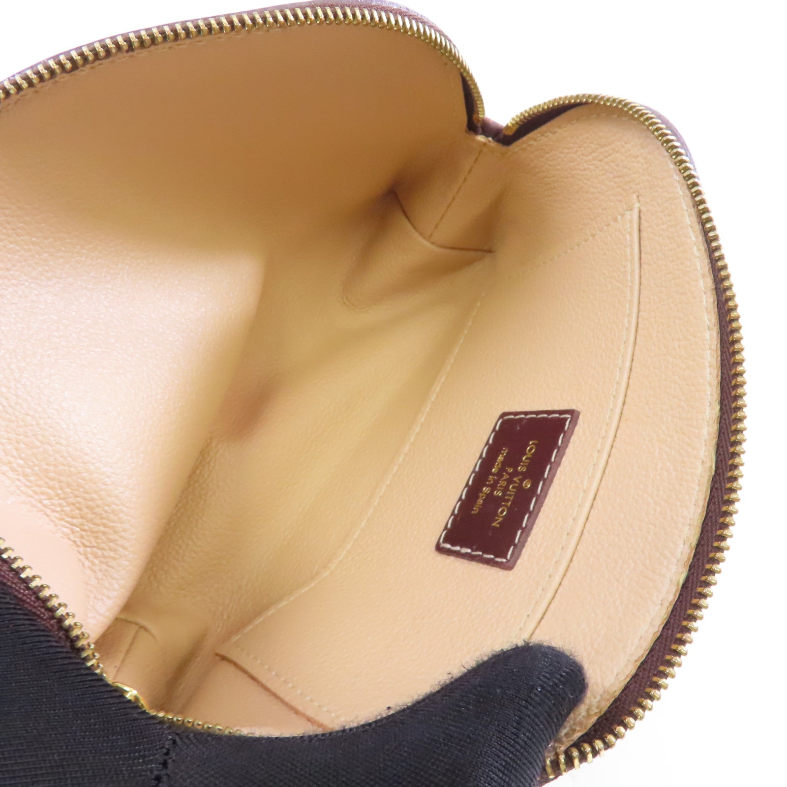 LOUIS VUITTON Monogram Idylle Pouch金扣化妝袋紅色