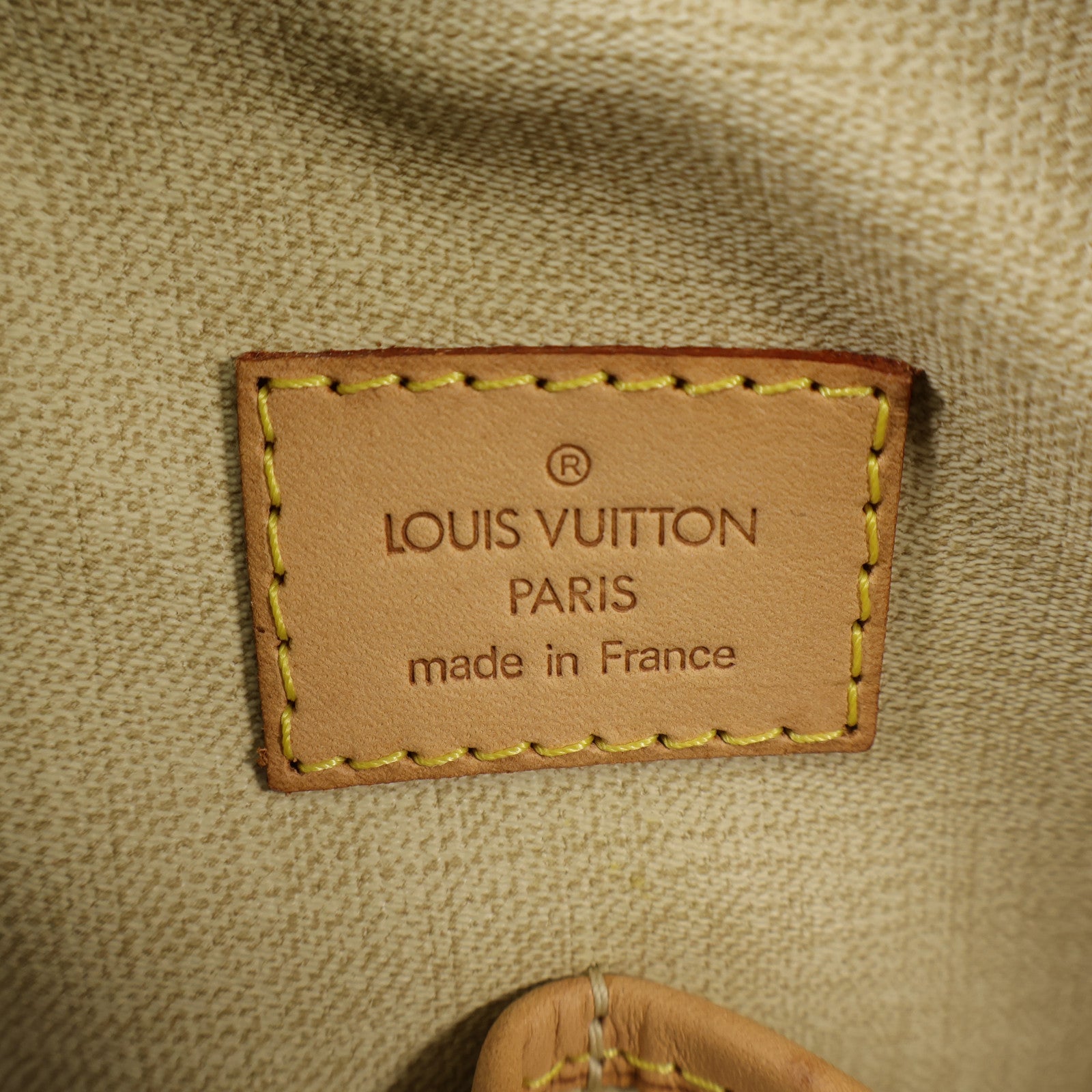 LOUIS VUITTON Monogram Trouville金扣手挽袋