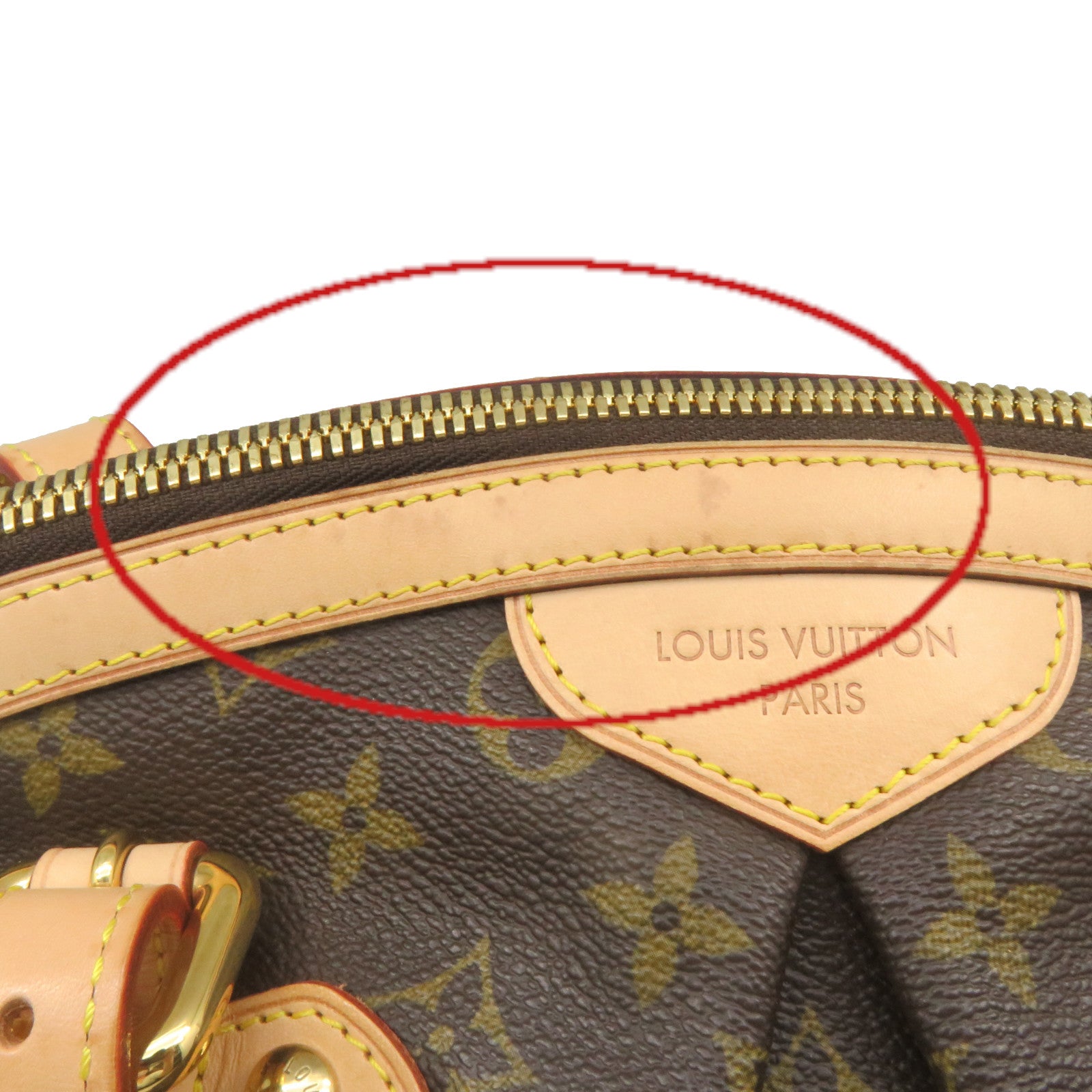 LOUIS VUITTON 【激減優惠】Monogram Tivoli GM Tote Bag手挽袋啡色