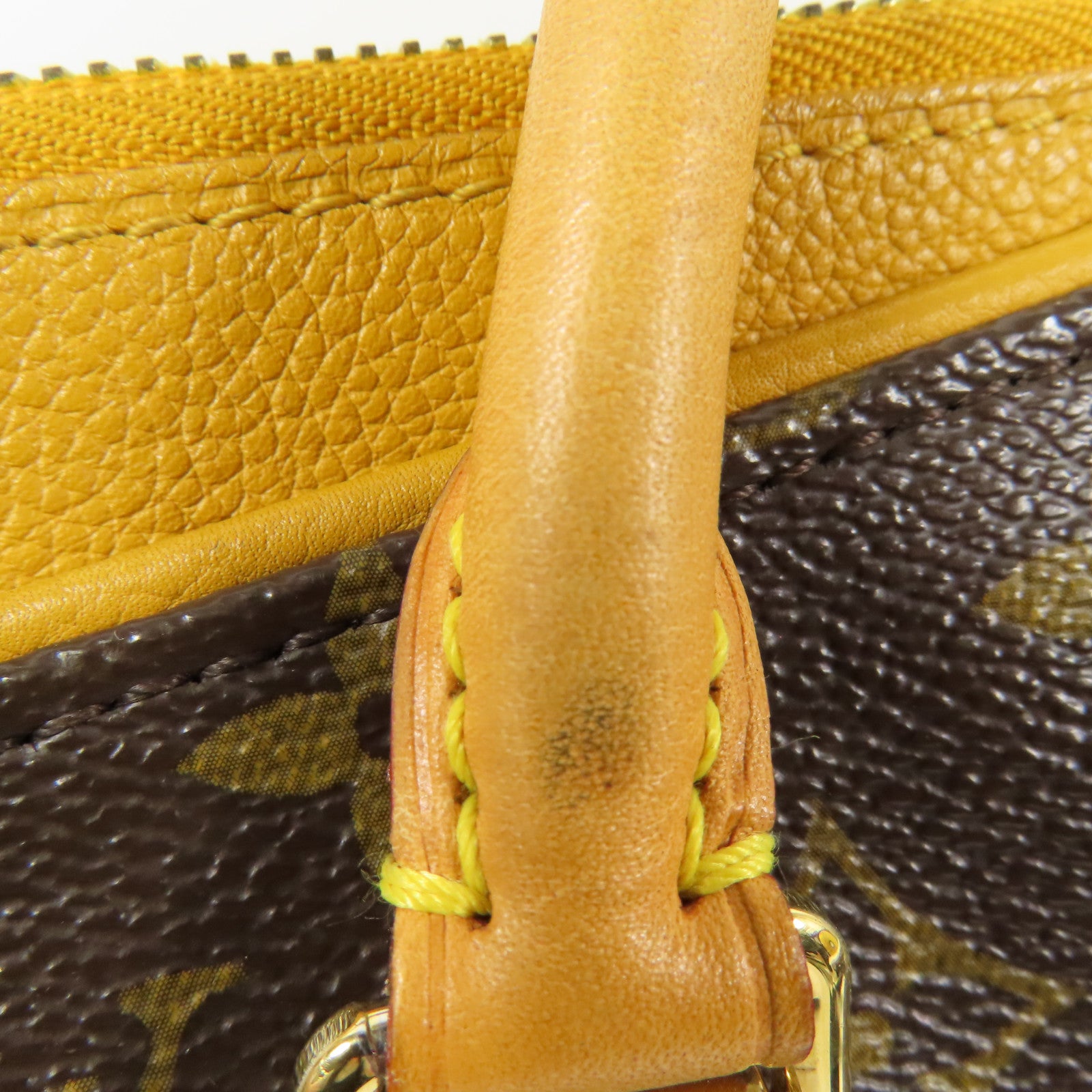 LOUIS VUITTON LV GHW Pallas MM 2 Way Shoulder Bag M40906 Monogram Brown