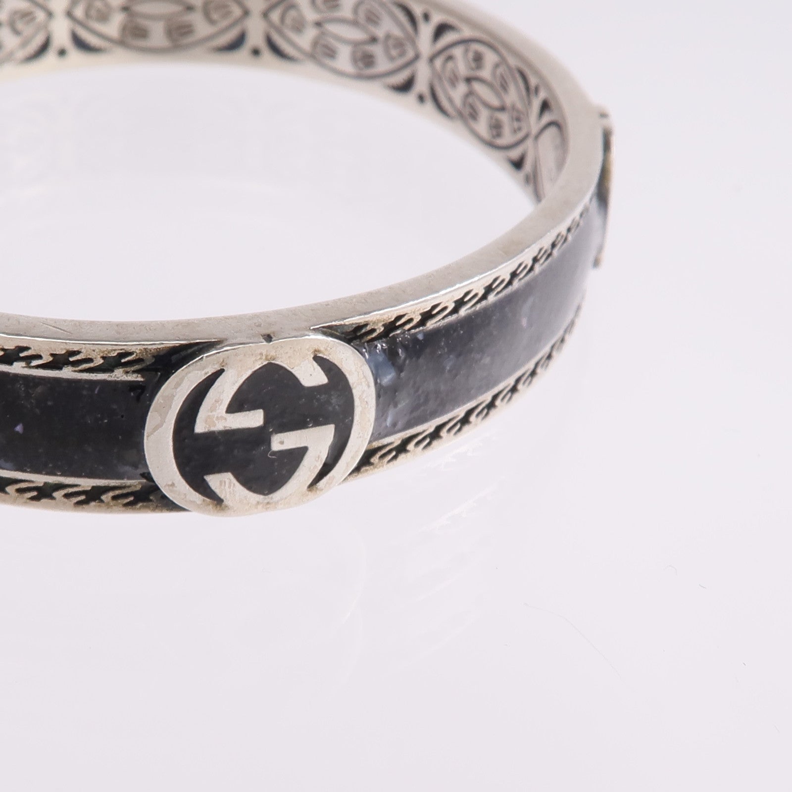 GUCCI 925純銀Interlocking Bracelet手鐲GUCCI#16