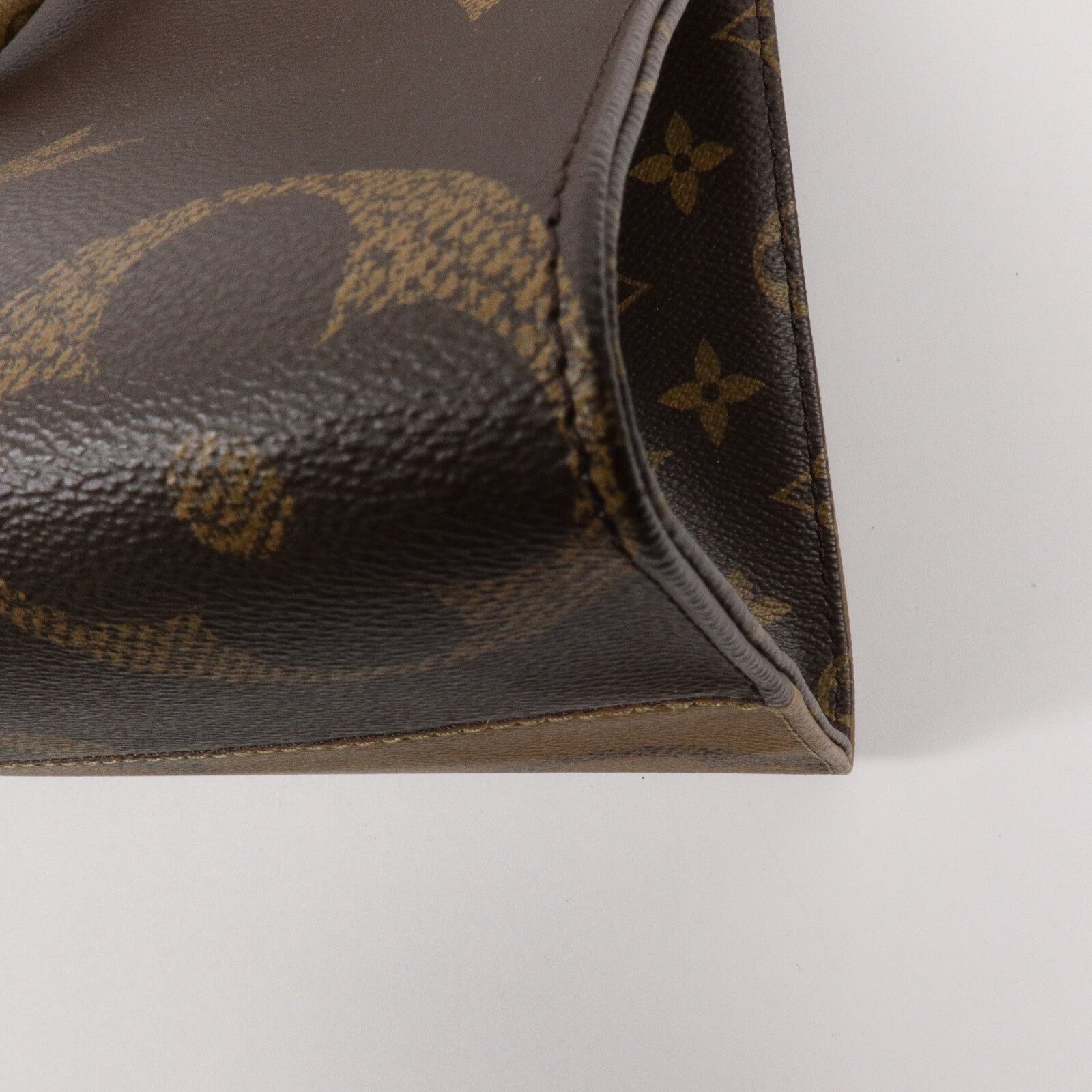 LOUIS VUITTON Monogram Giant On The Go MM手挽肩背兩用袋