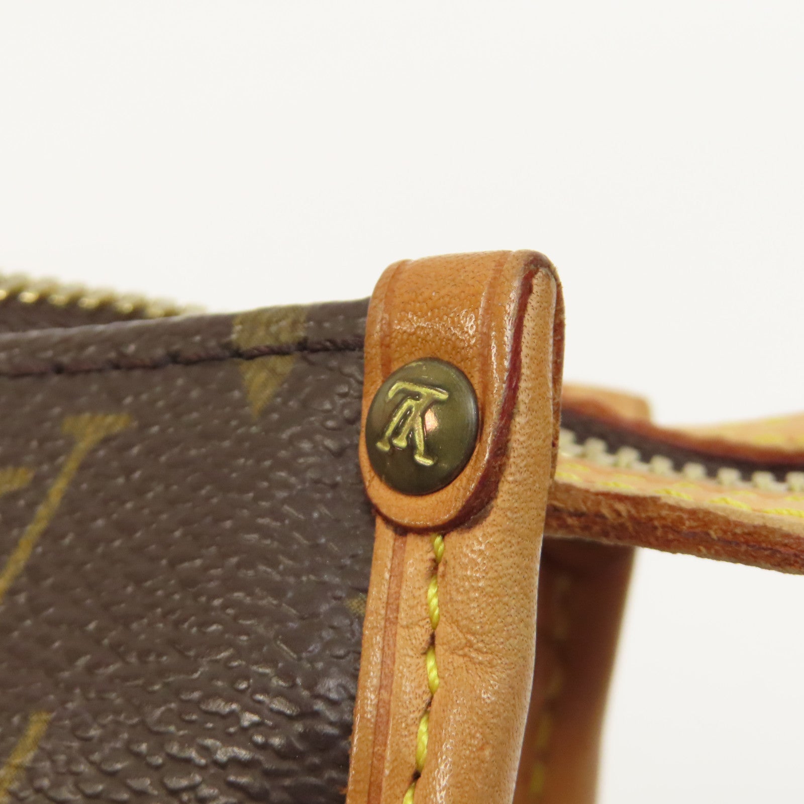 LOUIS VUITTON Monogram Popincourt金扣肩背袋啡色