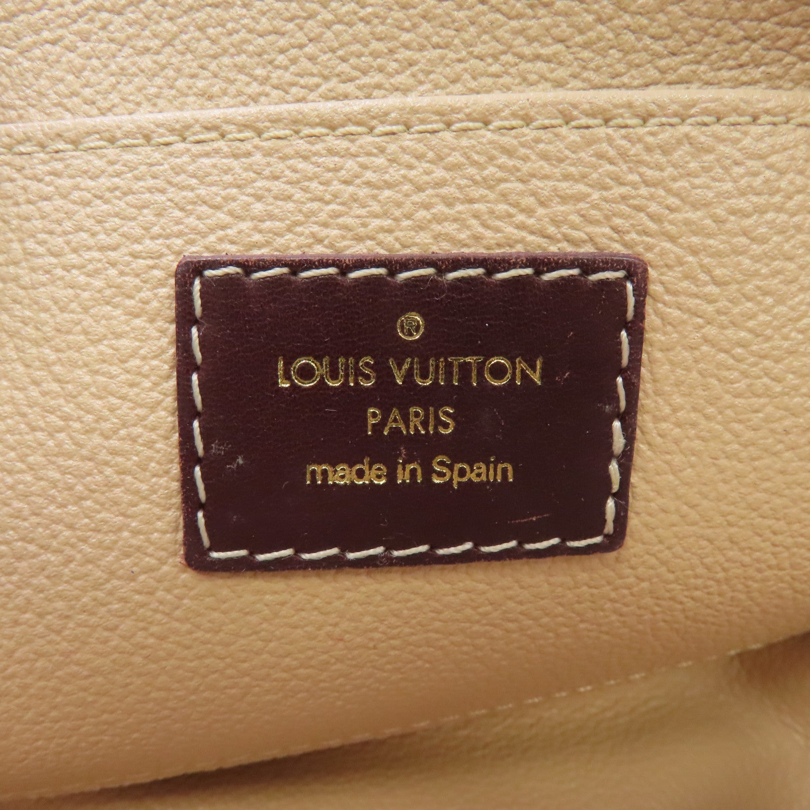 LOUIS VUITTON Monogram Idylle Pouch金扣化妝袋紅色