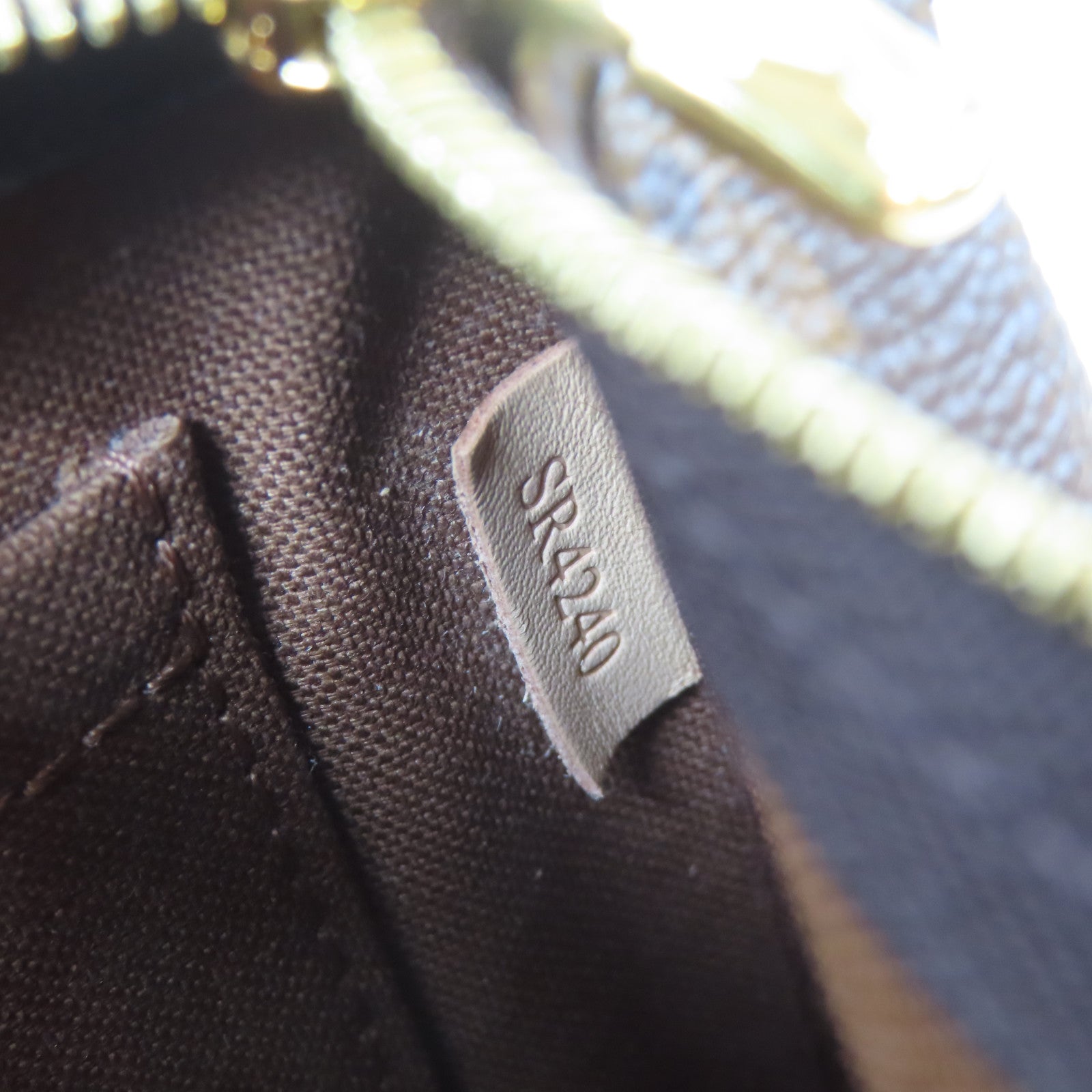 LOUIS VUITTON Monogram Multi Pochette金扣手挽肩背兩用袋啡色
