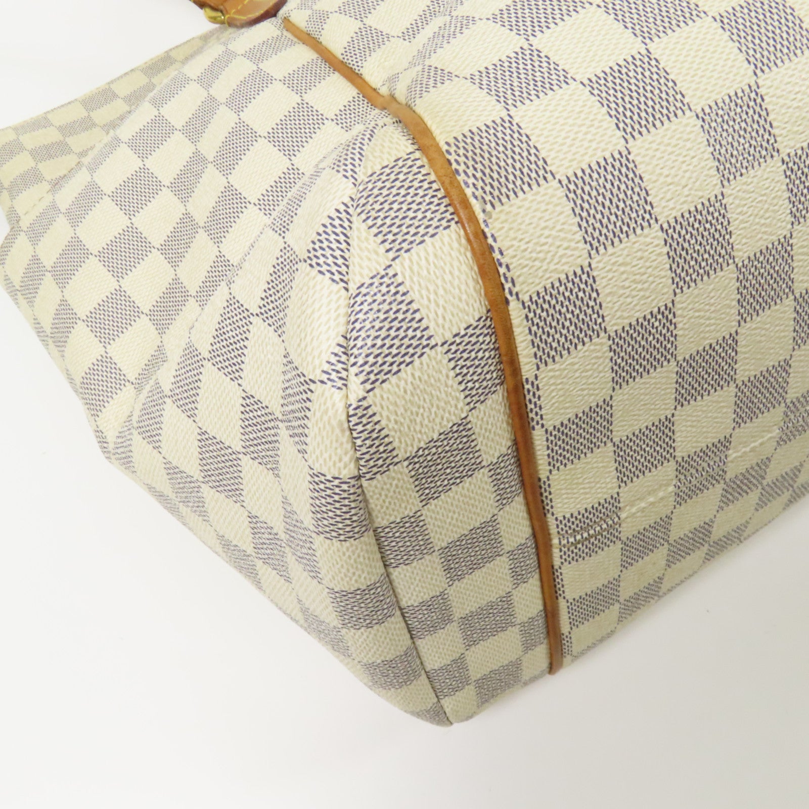 LOUIS VUITTON Damier Azur Totally GM金扣肩背袋