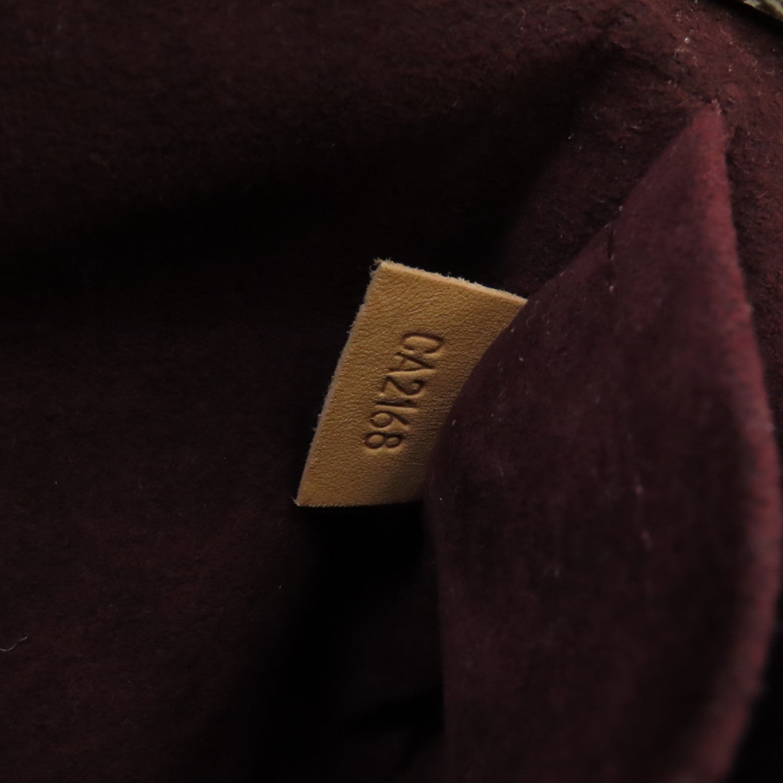 LOUIS VUITTON Monogram Montaigne BB金扣手挽肩背兩用袋啡色