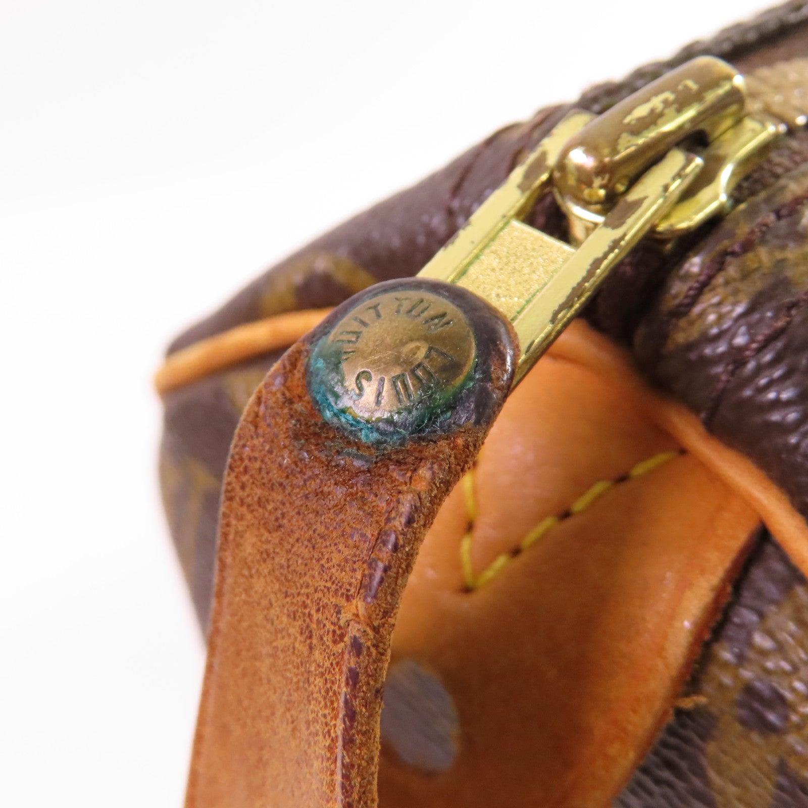 LOUIS VUITTON 【激減優惠】Monogram Speedy 30 Hand Bag金扣手挽袋啡色