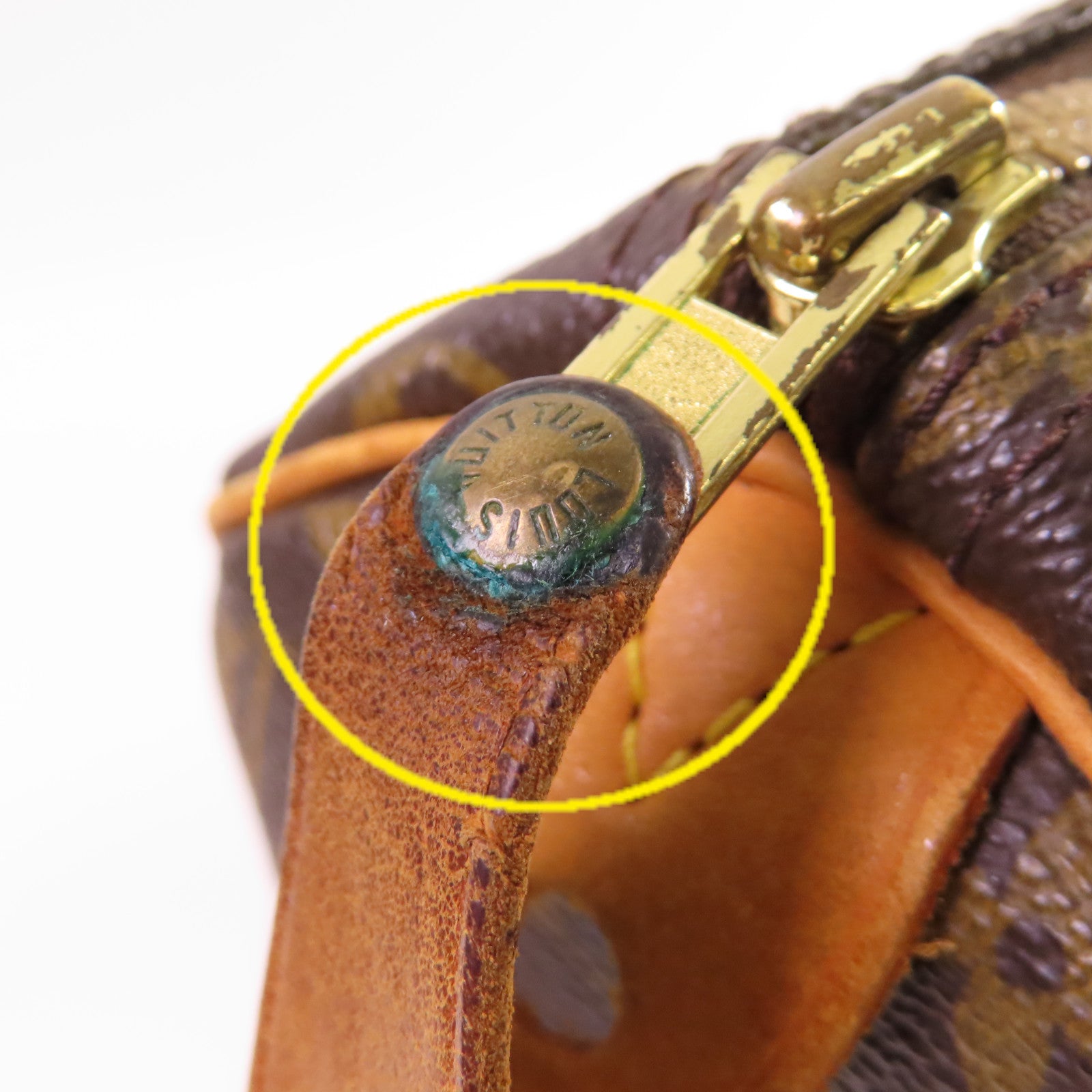 LOUIS VUITTON 【激減優惠】Monogram Speedy 30 Hand Bag金扣手挽袋啡色