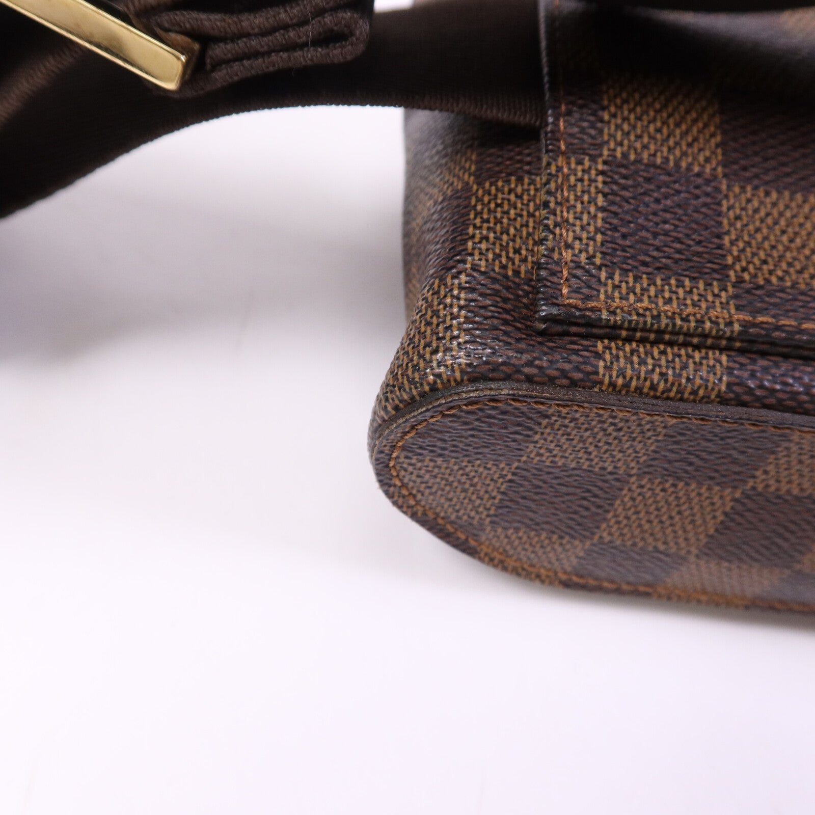 LOUIS VUITTON Damier Geronimos金扣腰包