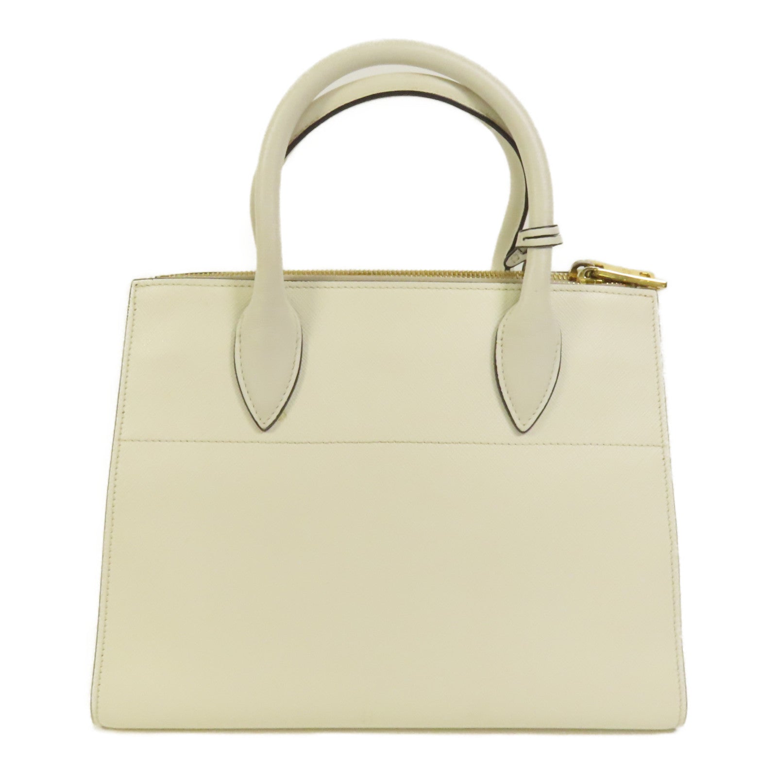 PRADA Saffiano皮革Shoulder Bag金扣手挽肩背兩用袋