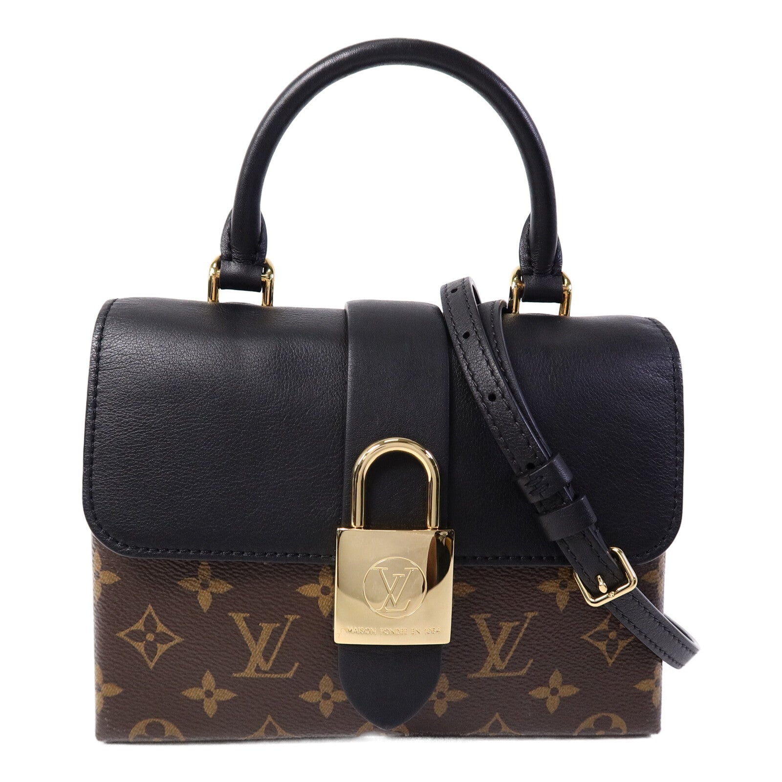 LOUIS VUITTON Monogram Locky BB手挽肩背兩用袋