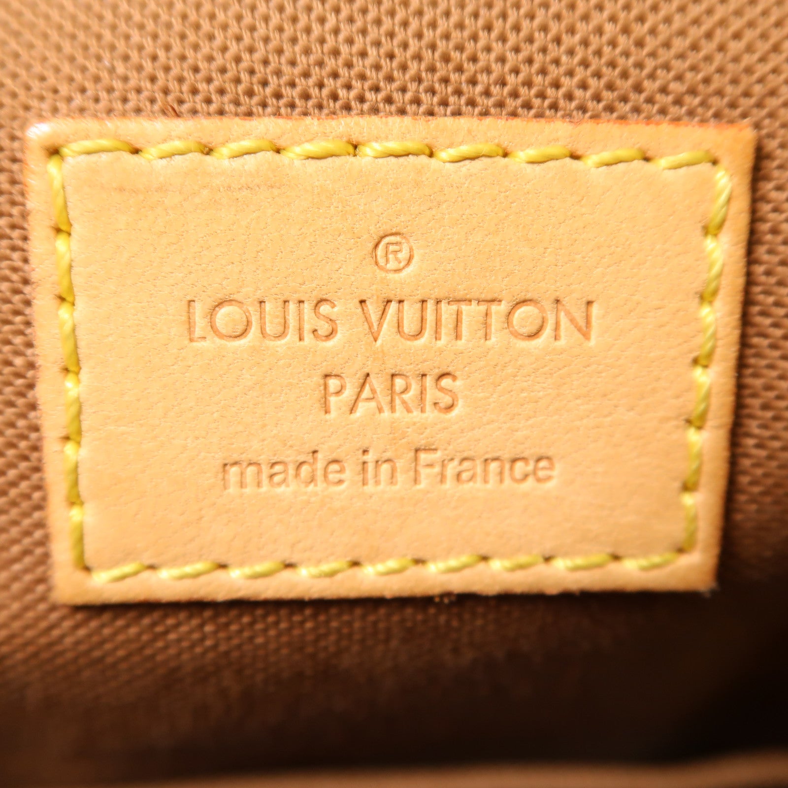 LOUIS VUITTON LV GHW Tivoli GM Shoulder Bag M40144 Monogram Brown