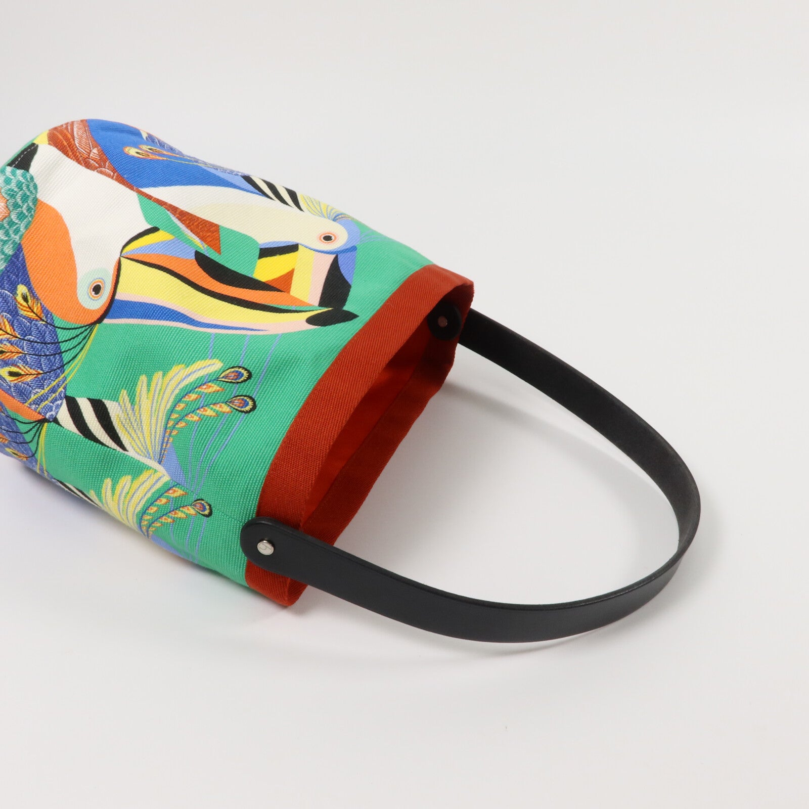 HERMES 帆布So Small Bag手挽袋