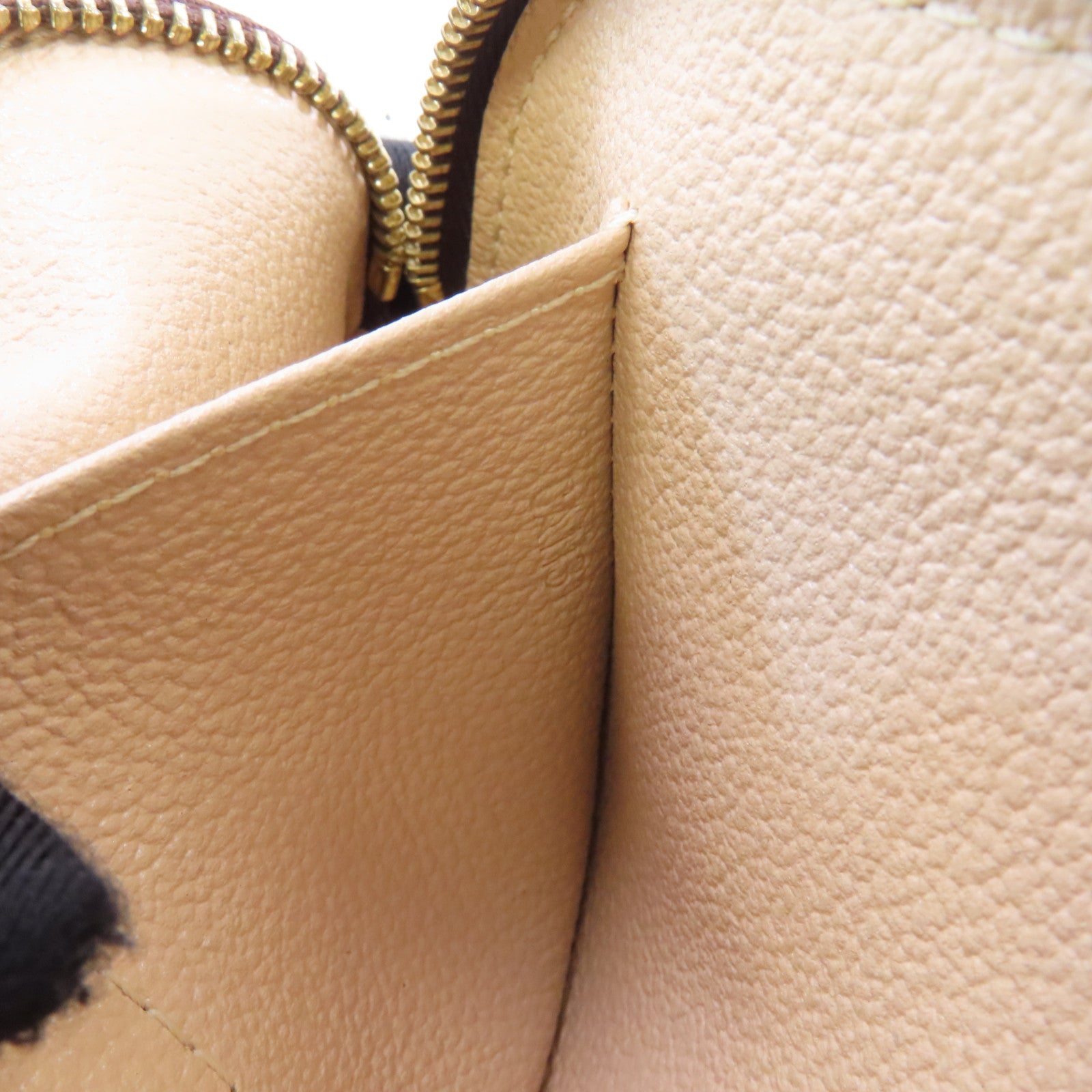 LOUIS VUITTON Monogram Idylle Pouch金扣化妝袋紅色