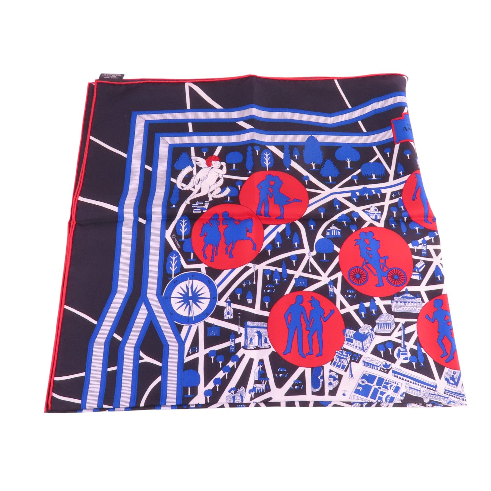 HERMES 絲質Scarf 90x90絲巾