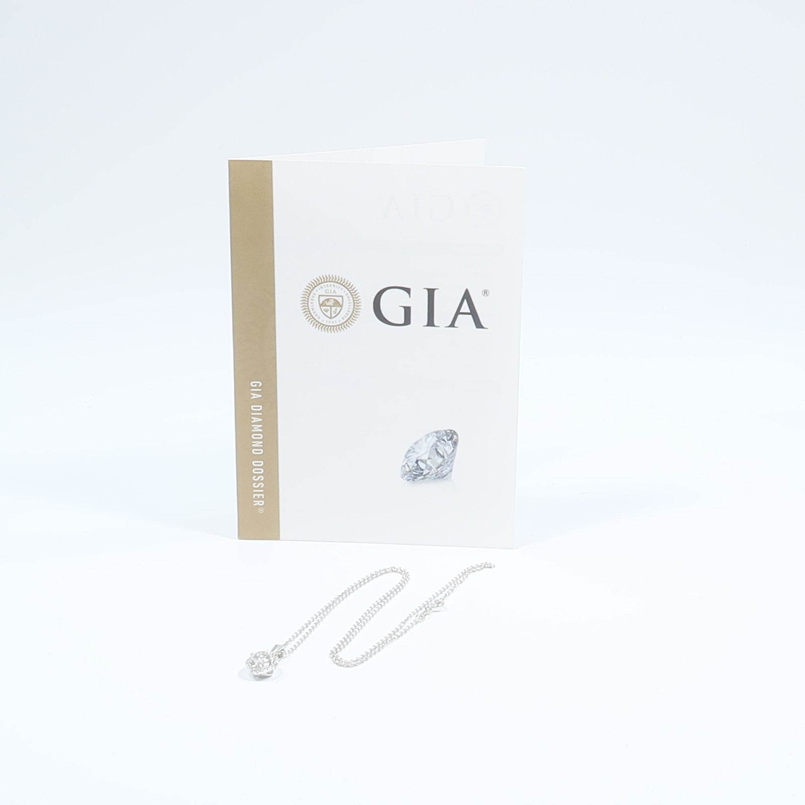 JEWELRY 18K白金Diamond Necklace鑽石項鍊