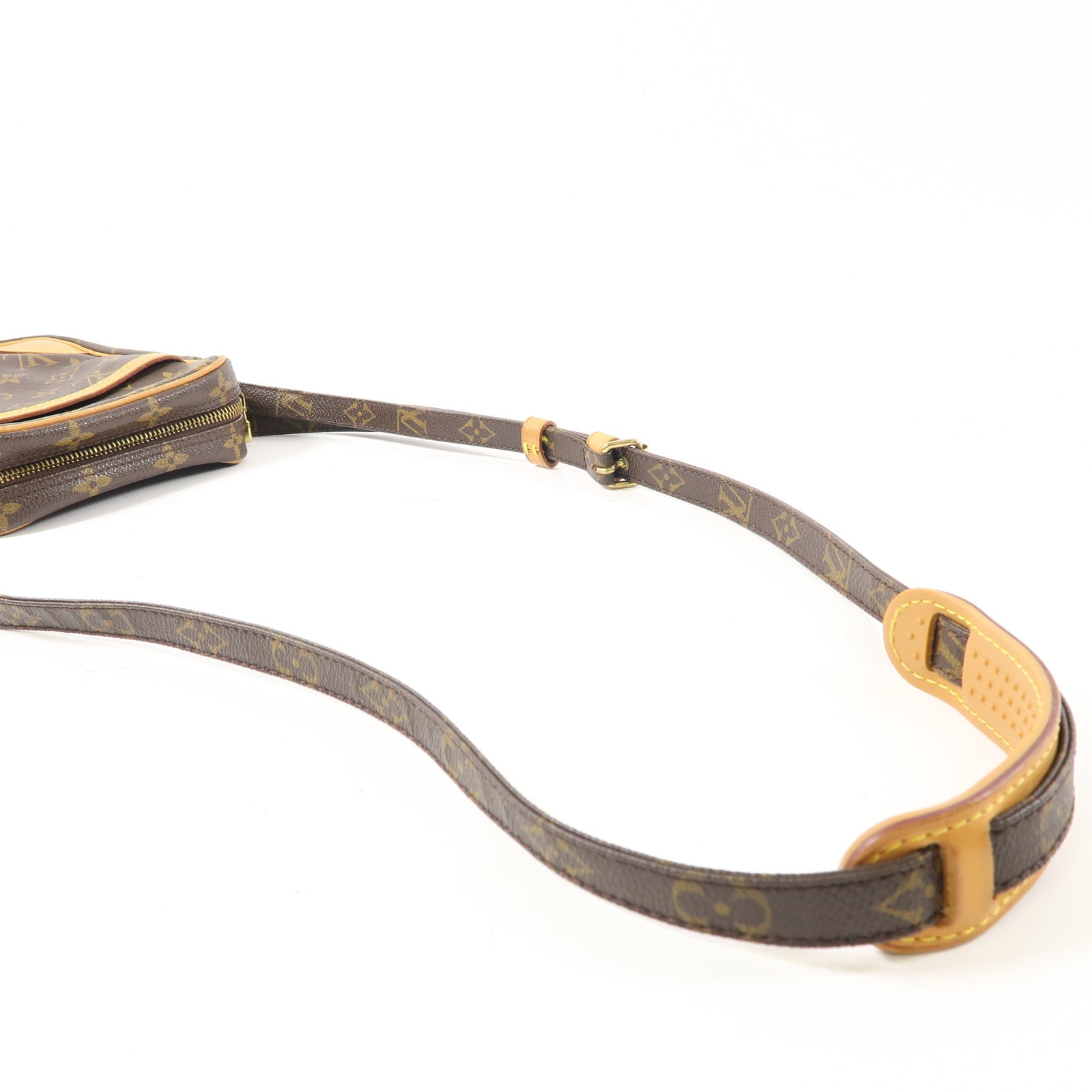LOUIS VUITTON Monogram Danube金扣肩背袋啡色