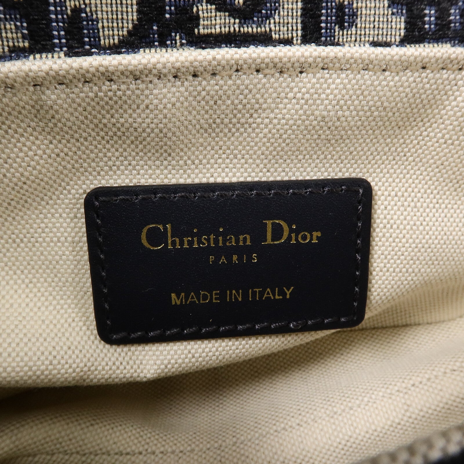 Dior 帆布Saddle Mini肩背袋