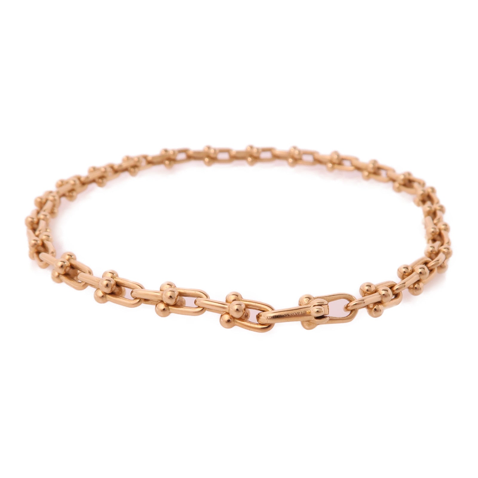 TIFFANY＆CO 18K玫瑰金Hardwear Micro手鏈