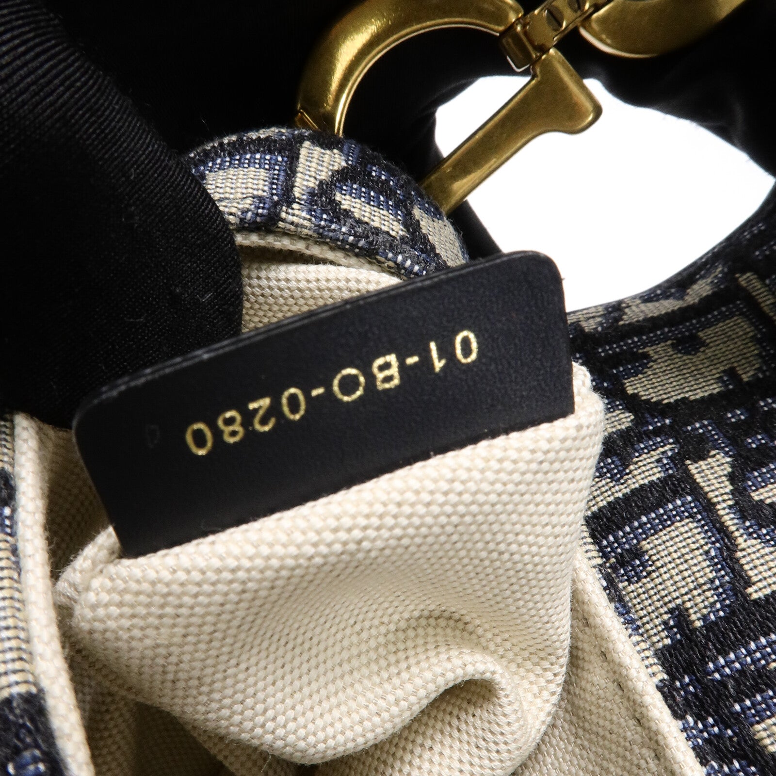 Dior 帆布Saddle Mini肩背袋