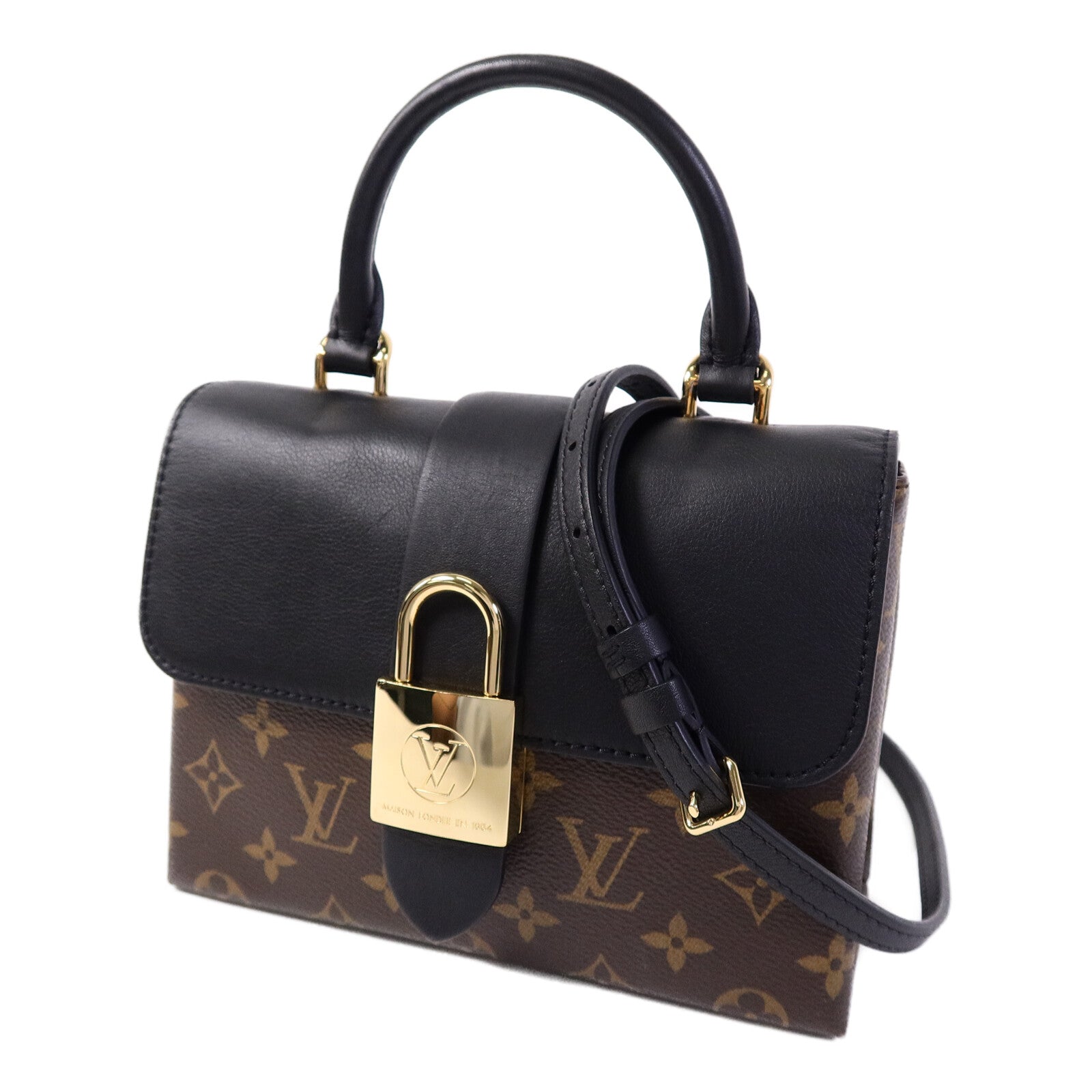 LOUIS VUITTON Monogram Locky BB手挽肩背兩用袋