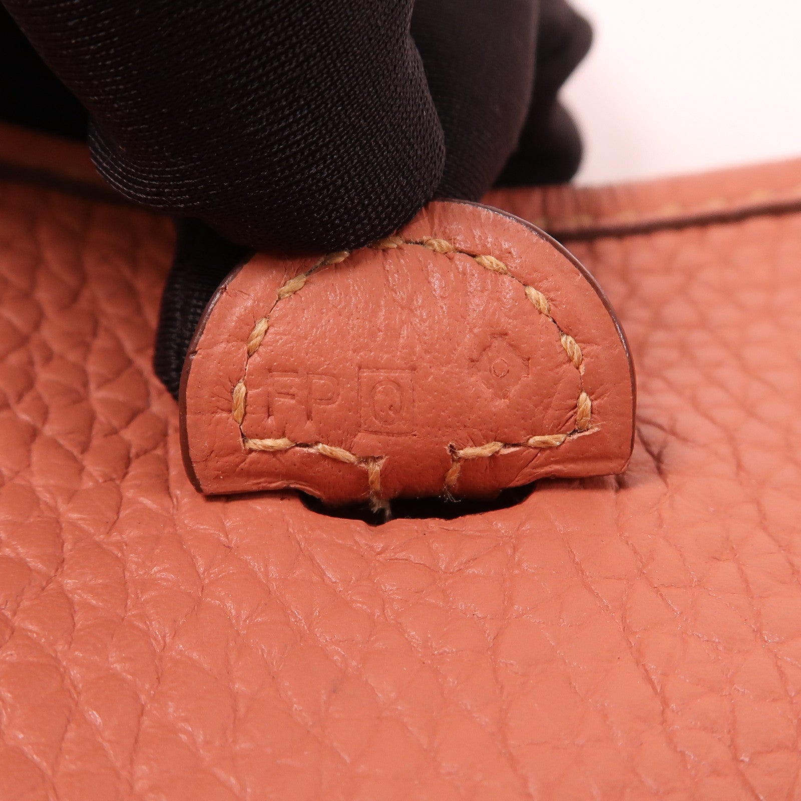 HERMES Clemence皮革Evelyne TPM銀扣肩背袋