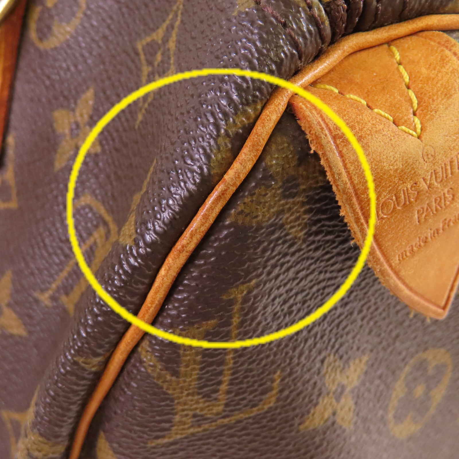 LOUIS VUITTON 【激減優惠】Monogram Speedy 30 Hand Bag金扣手挽袋啡色