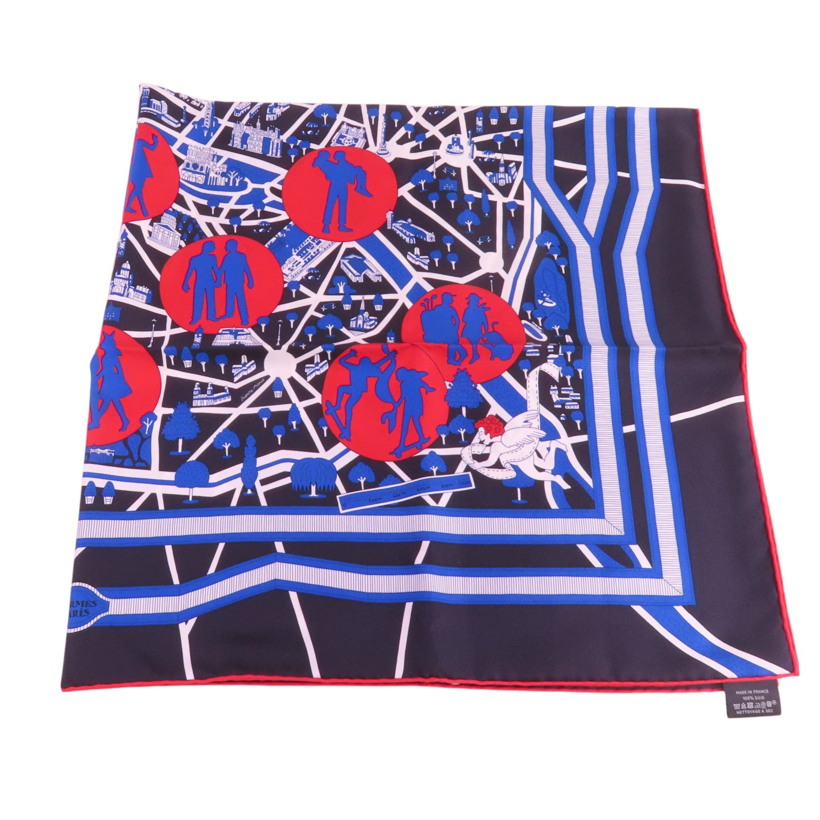 HERMES 絲質Scarf 90x90絲巾