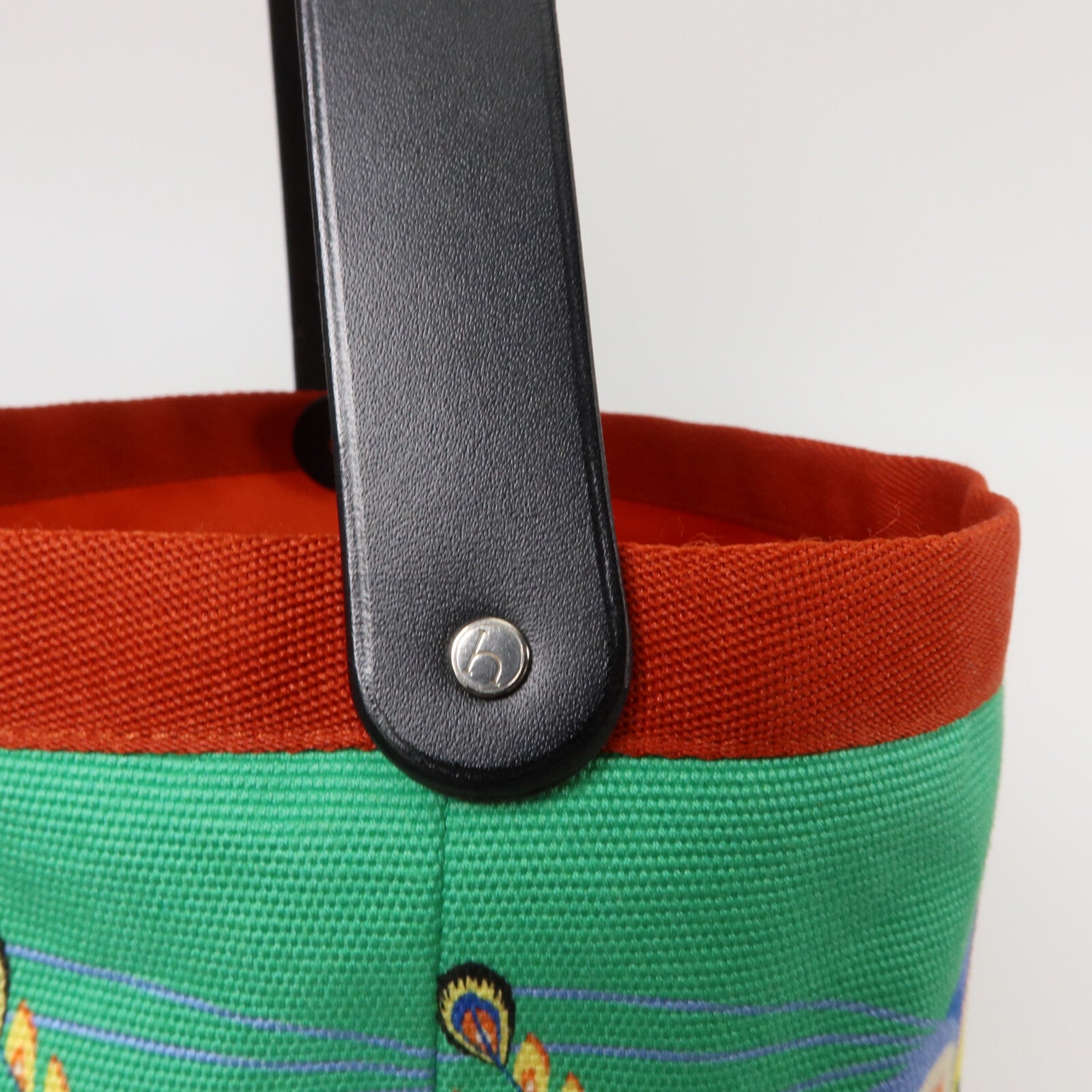 HERMES 帆布So Small Bag手挽袋