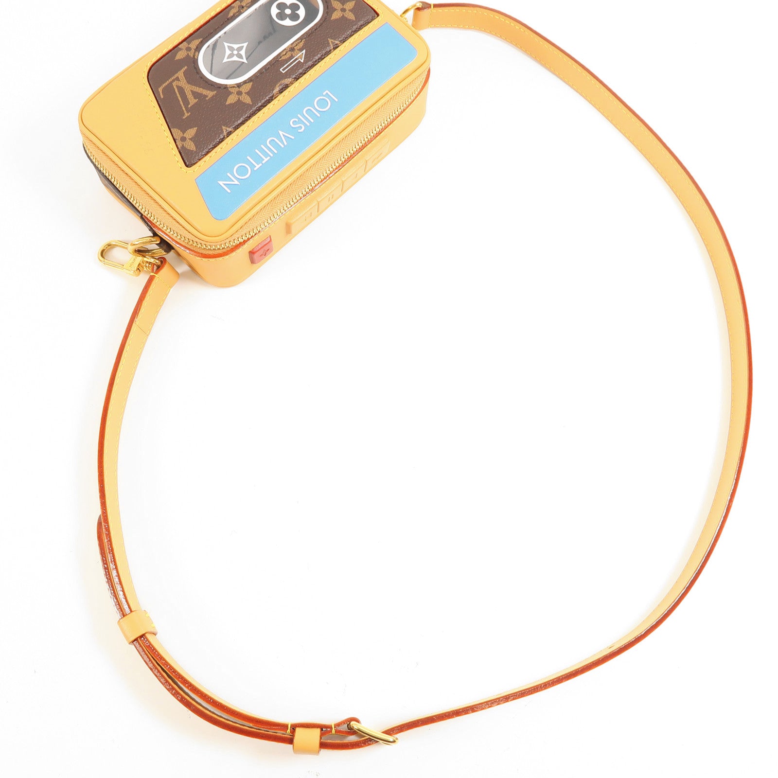 LOUIS VUITTON Monogram Baladeur Wearable Wallet金扣肩背袋