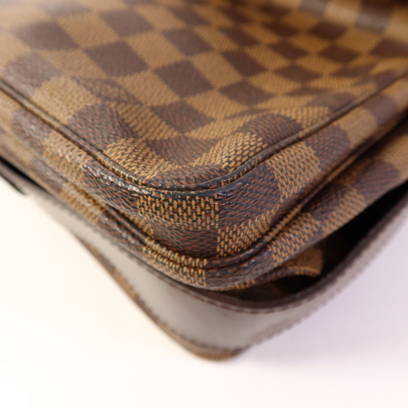 LOUIS VUITTON Damier Naviglio金扣肩背袋