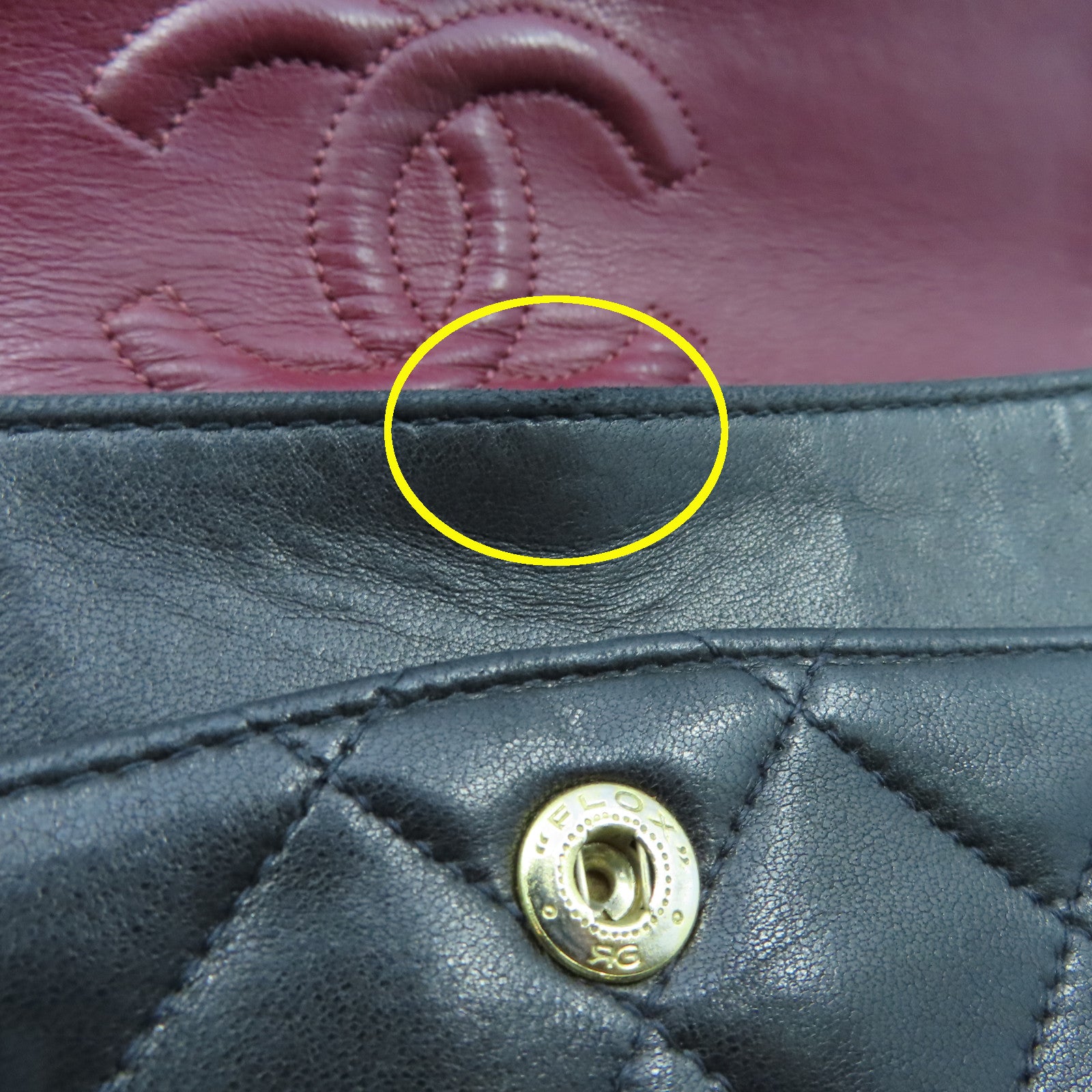 CHANEL 【激減優惠】菱格皮革Classic Chain Shoulder Bag金扣鏈帶肩背袋黑色