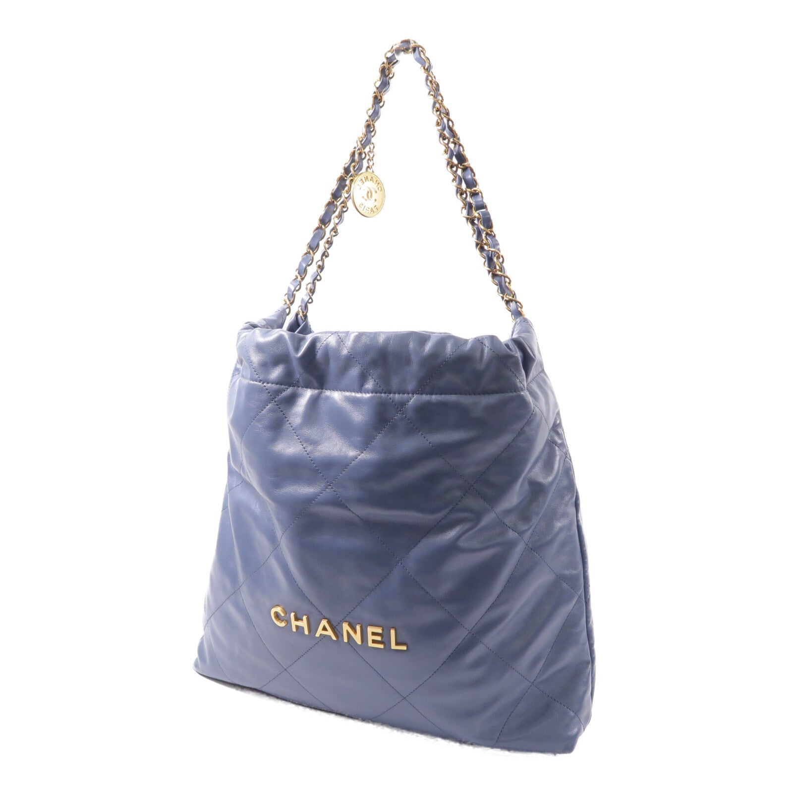 CHANEL 牛皮皮革Chanel 22 Small鏈帶肩背袋